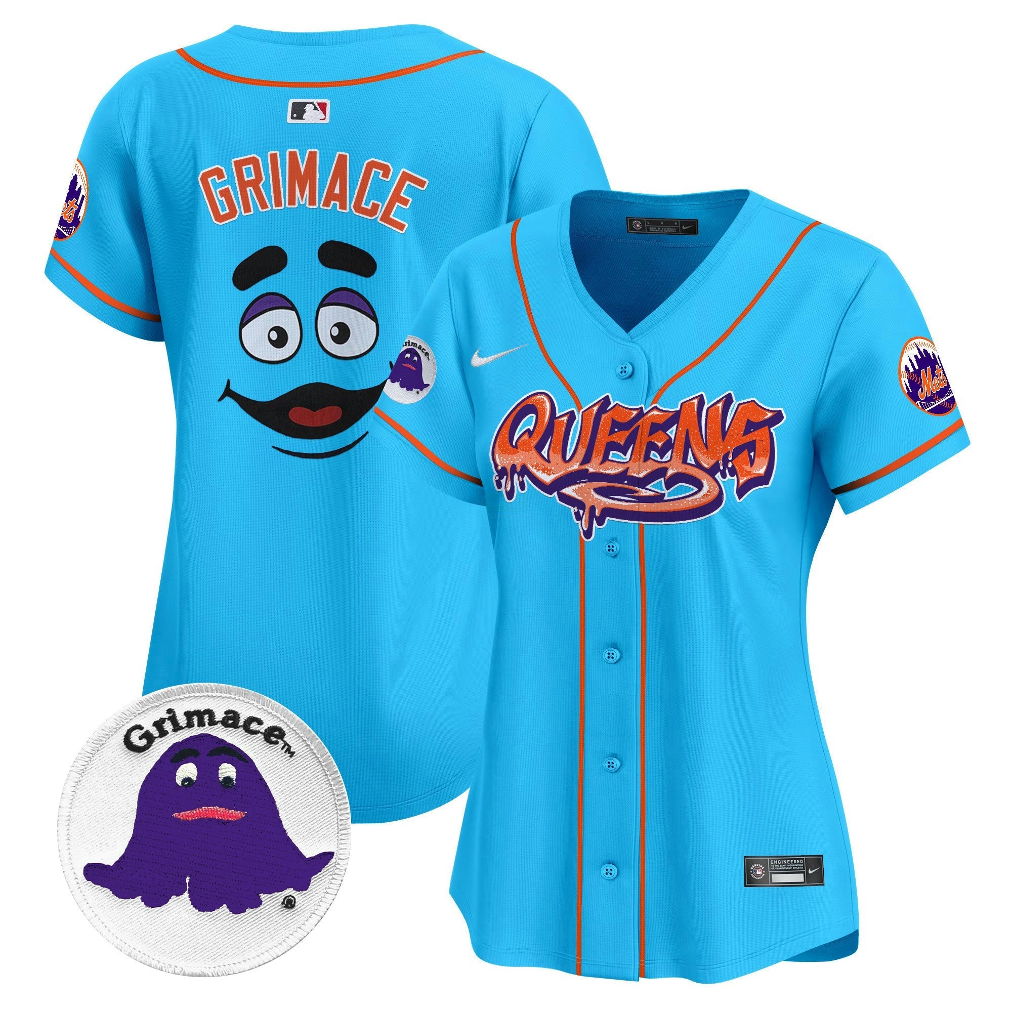 Camisa MLB Women’s Queens Graffiti Vapor Premier Limited Jersey