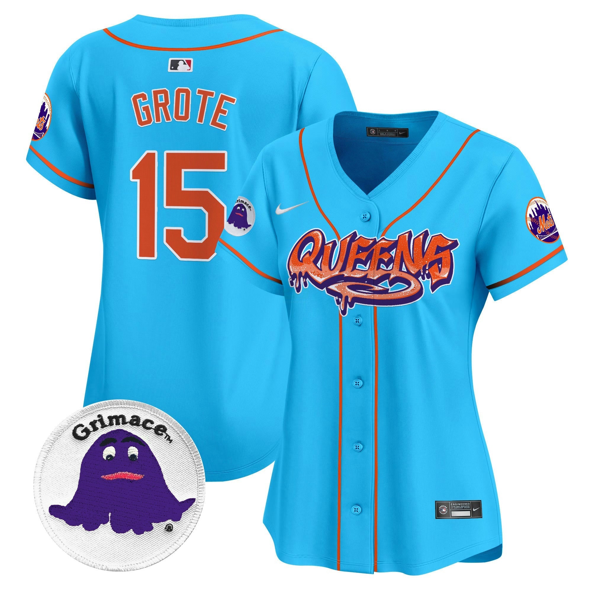 Camisa MLB Women’s Queens Graffiti Vapor Premier Limited Jersey