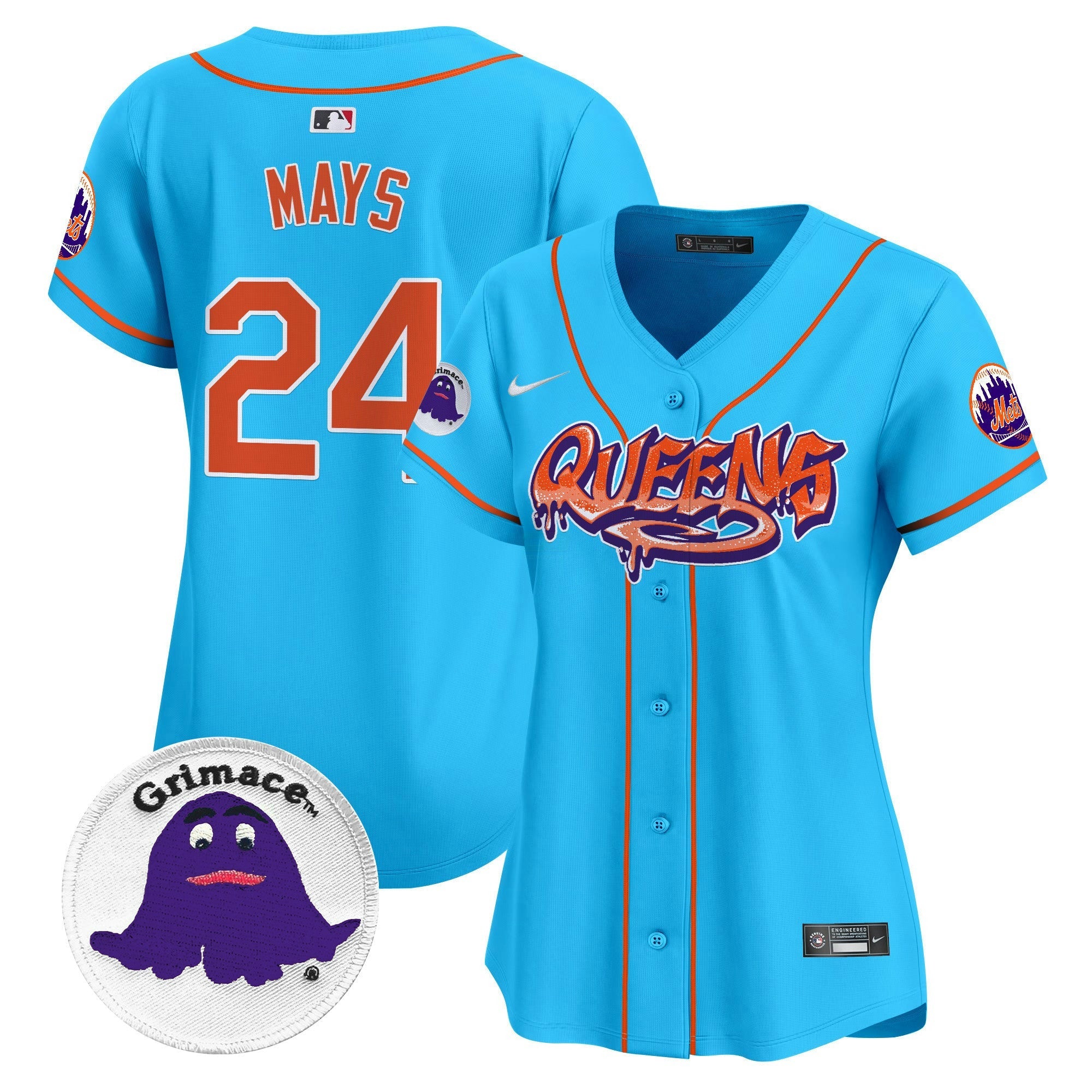 Camisa MLB Women’s Queens Graffiti Vapor Premier Limited Jersey