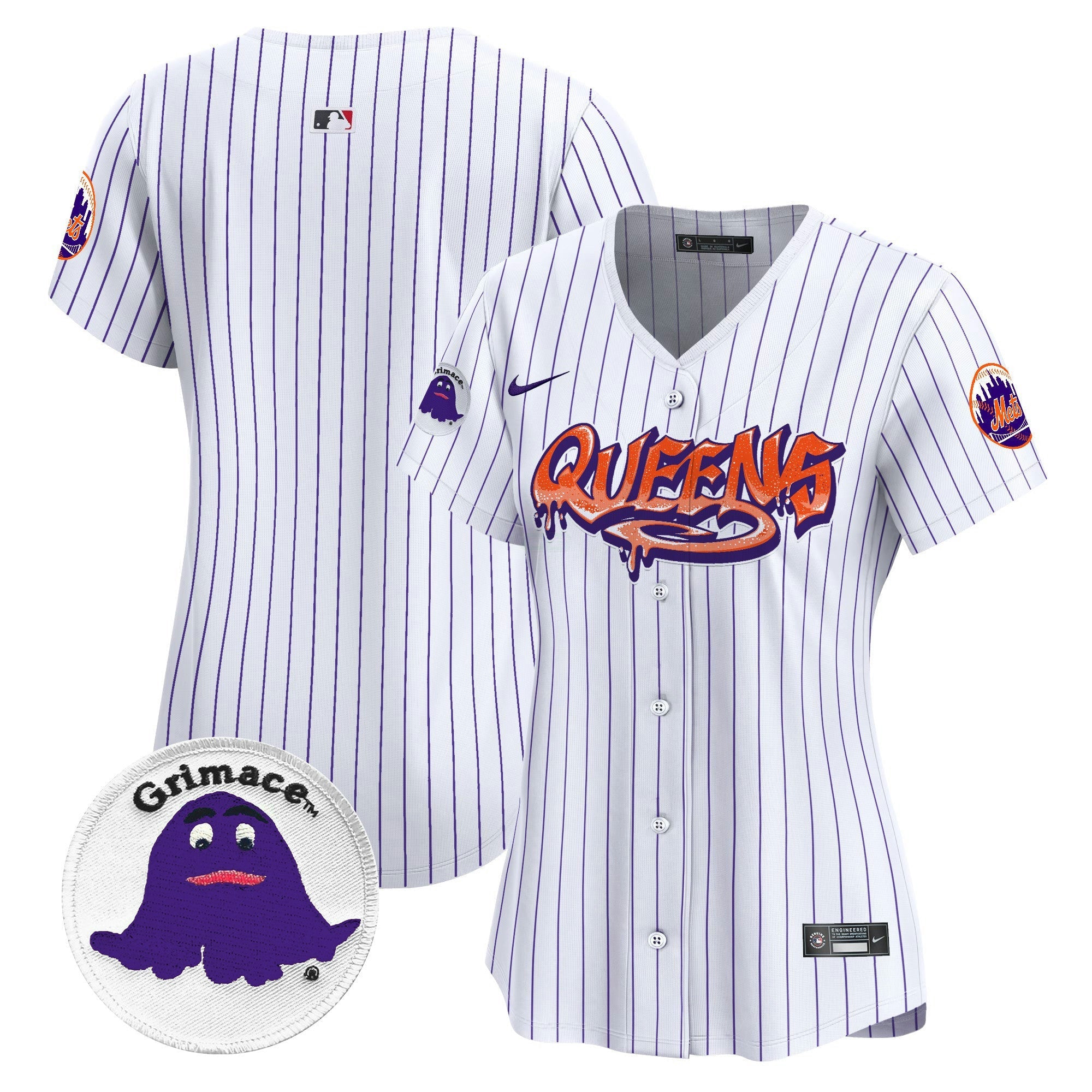 Camisa MLB Women’s Queens Graffiti Vapor Premier Limited Jersey