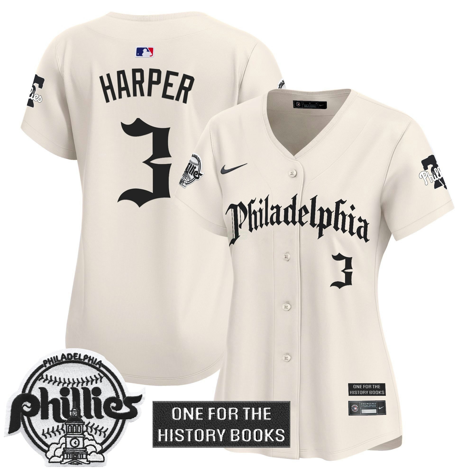 Camisa MLB Women’s ‘Retro Newspaper Edition’ Vapor Premier Limited Jersey