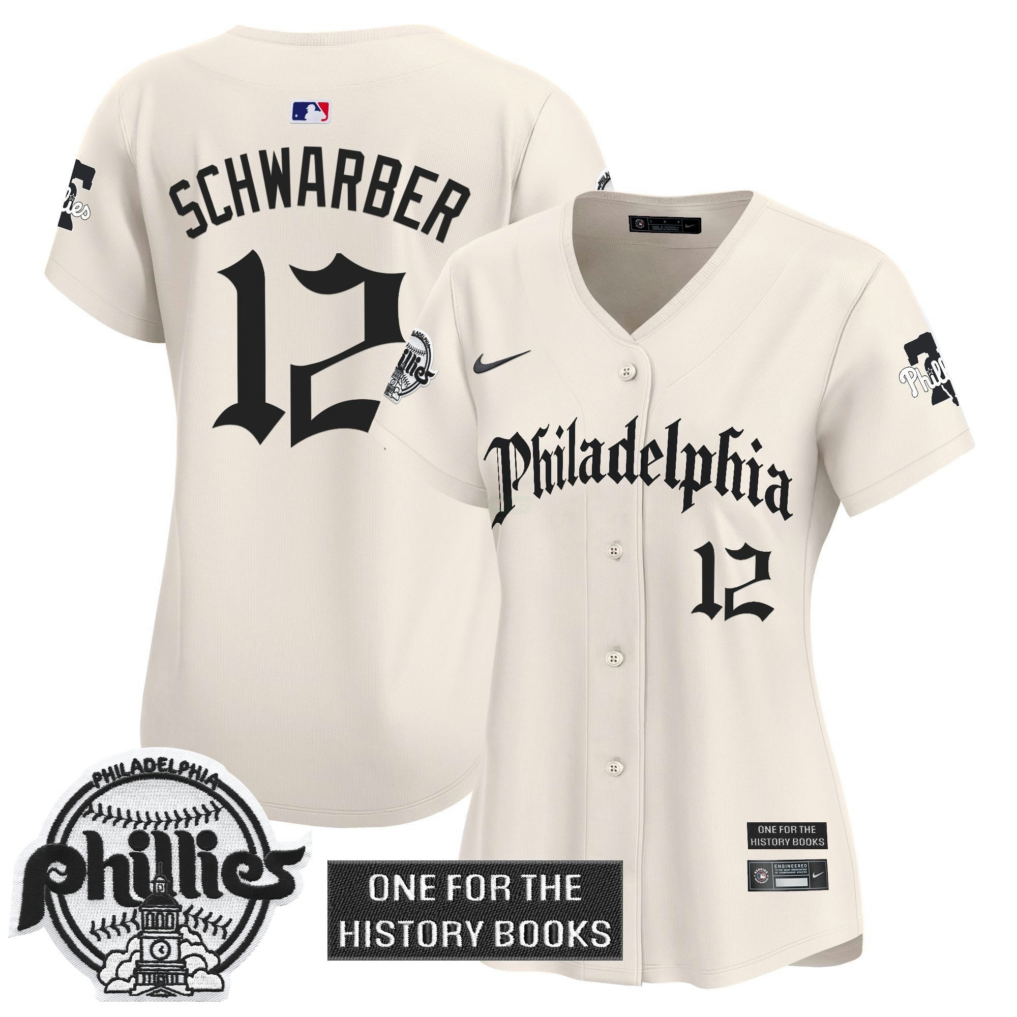Camisa MLB Women’s ‘Retro Newspaper Edition’ Vapor Premier Limited Jersey