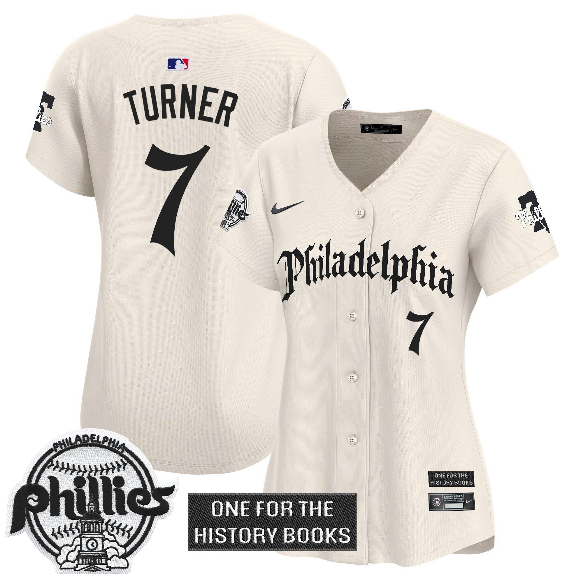 Camisa MLB Women’s ‘Retro Newspaper Edition’ Vapor Premier Limited Jersey
