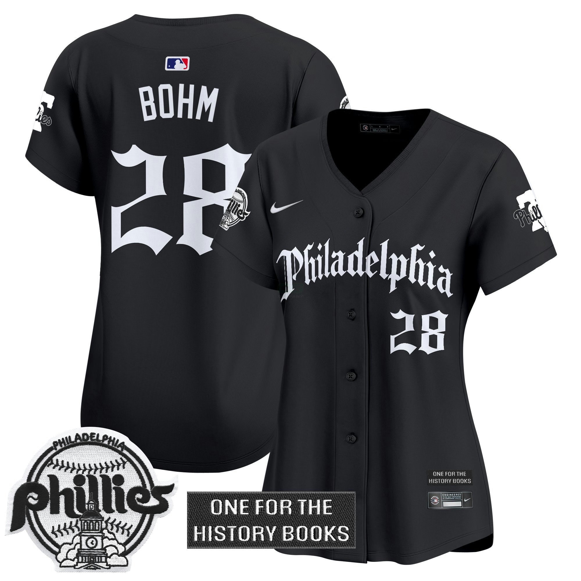 Camisa MLB Women’s ‘Retro Newspaper Edition’ Vapor Premier Limited Jersey