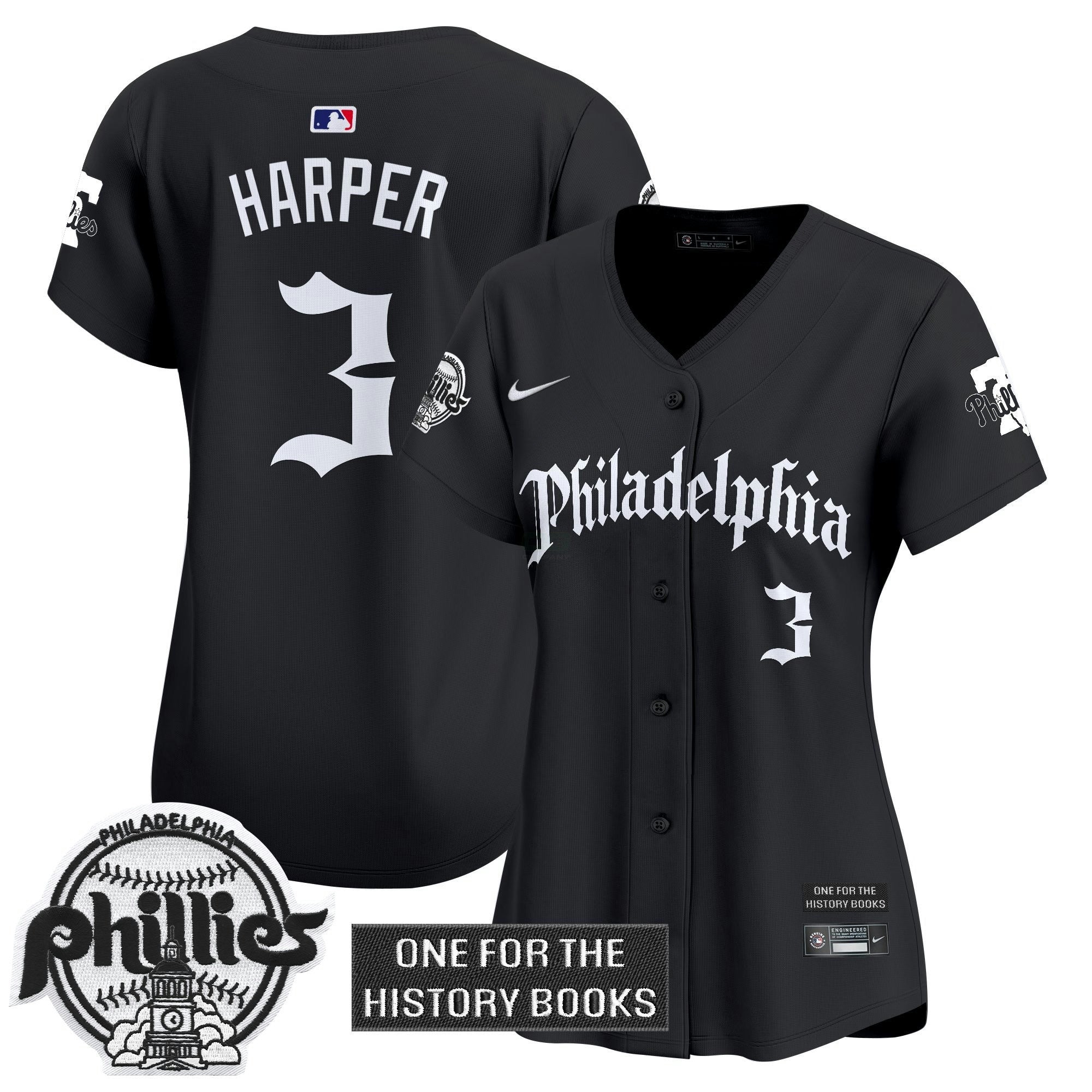 Camisa MLB Women’s ‘Retro Newspaper Edition’ Vapor Premier Limited Jersey