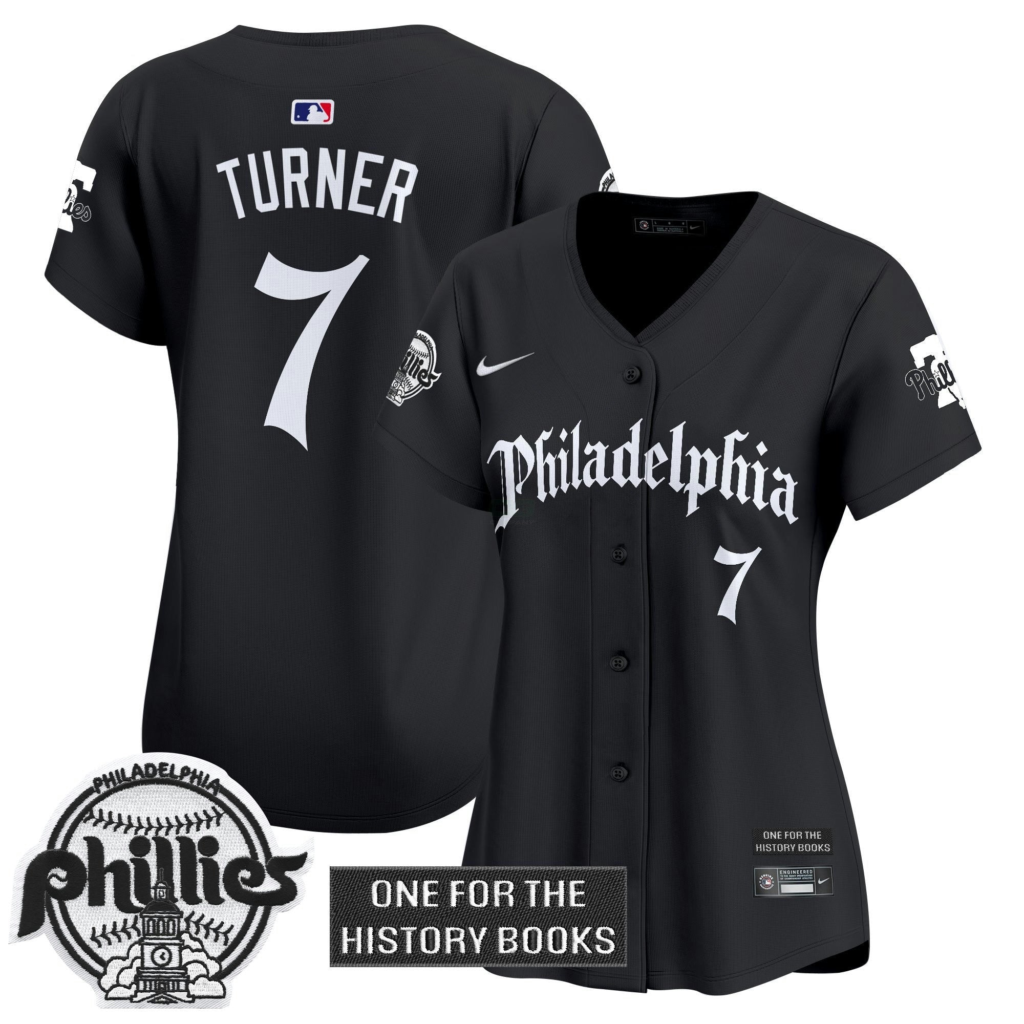 Camisa MLB Women’s ‘Retro Newspaper Edition’ Vapor Premier Limited Jersey