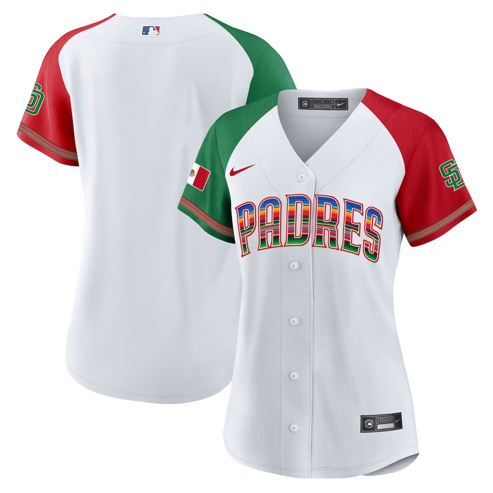 Camisa MLB Women’s San Diego Mexico Cool Base Limited Jersey