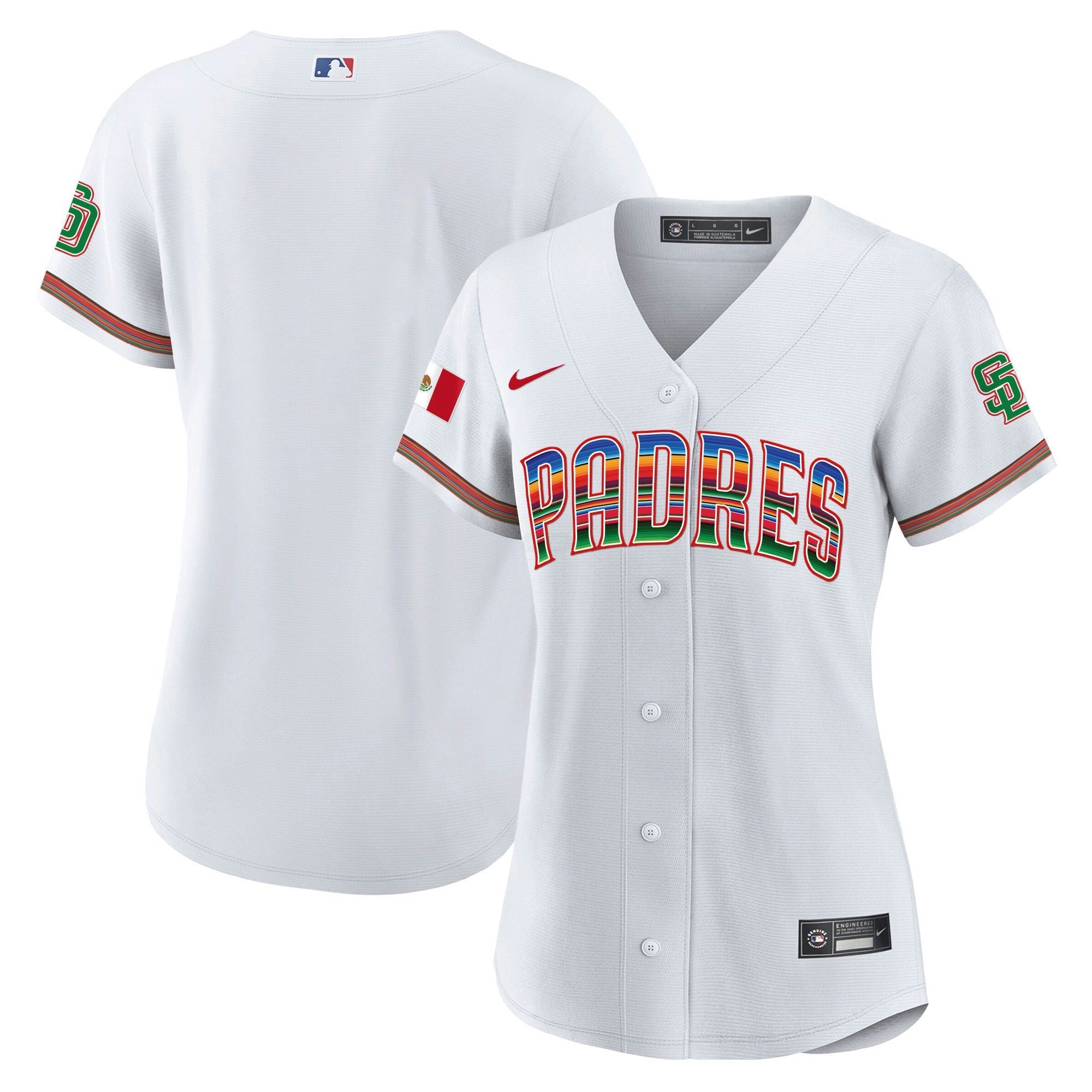 Camisa MLB Women’s San Diego Mexico Cool Base Limited Jersey