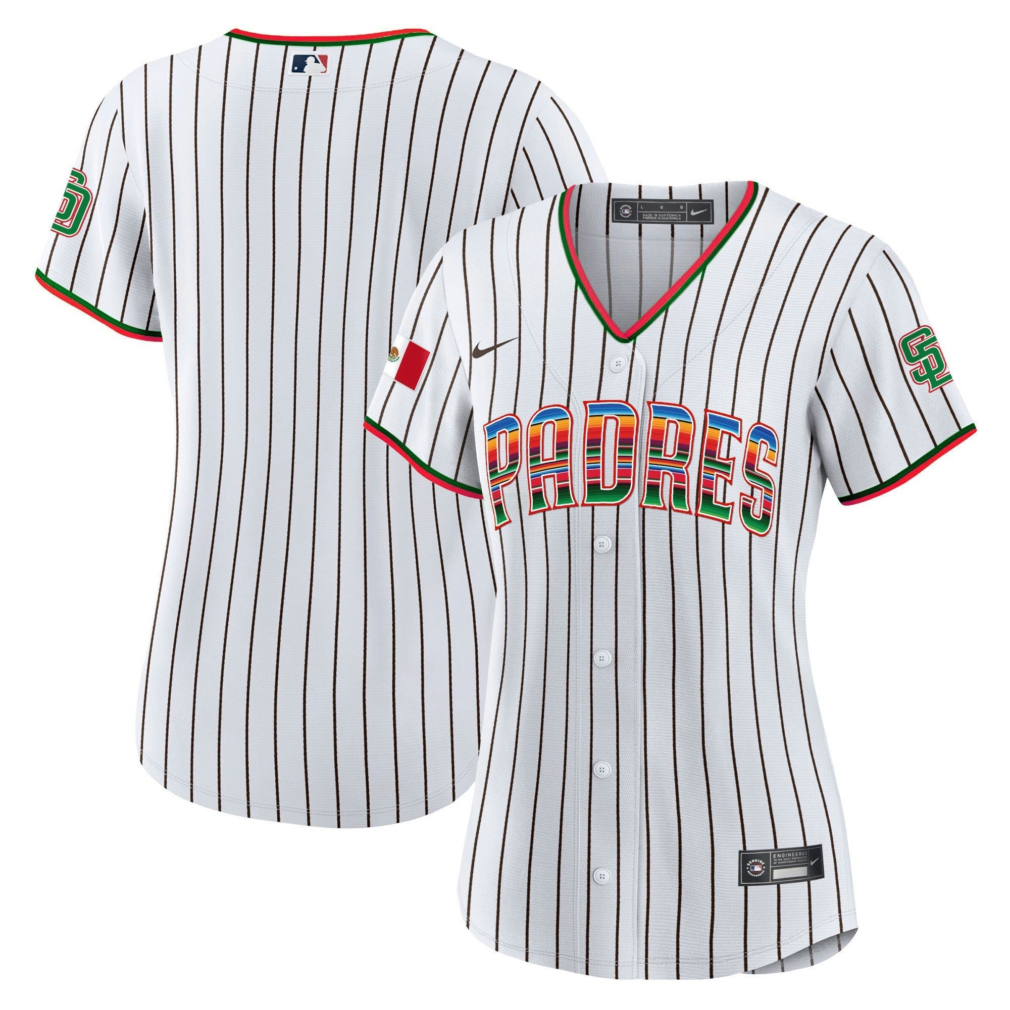 Camisa MLB Women’s San Diego Mexico Cool Base Limited Jersey