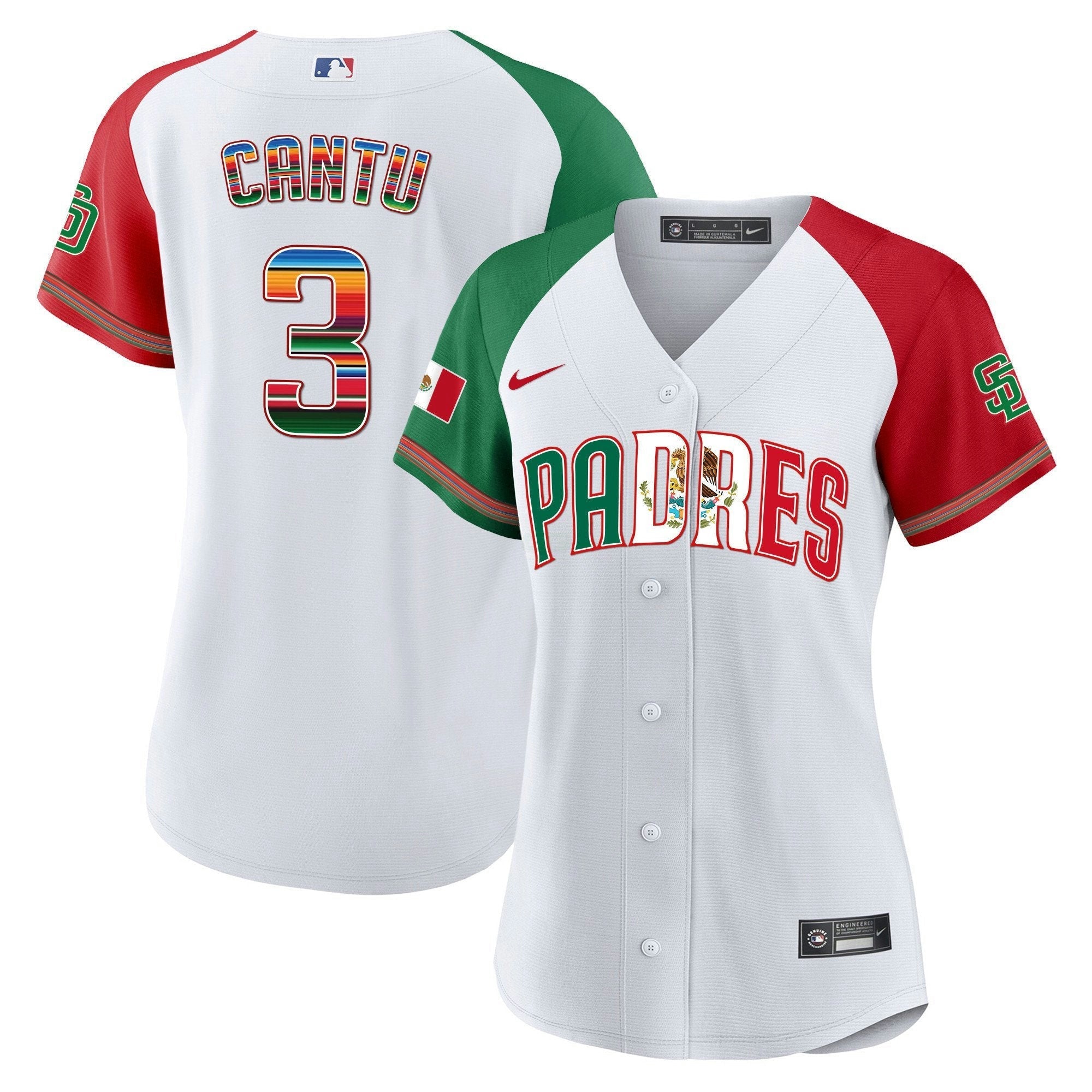 Camisa MLB Women’s San Diego Mexico Cool Base Limited Jersey V2