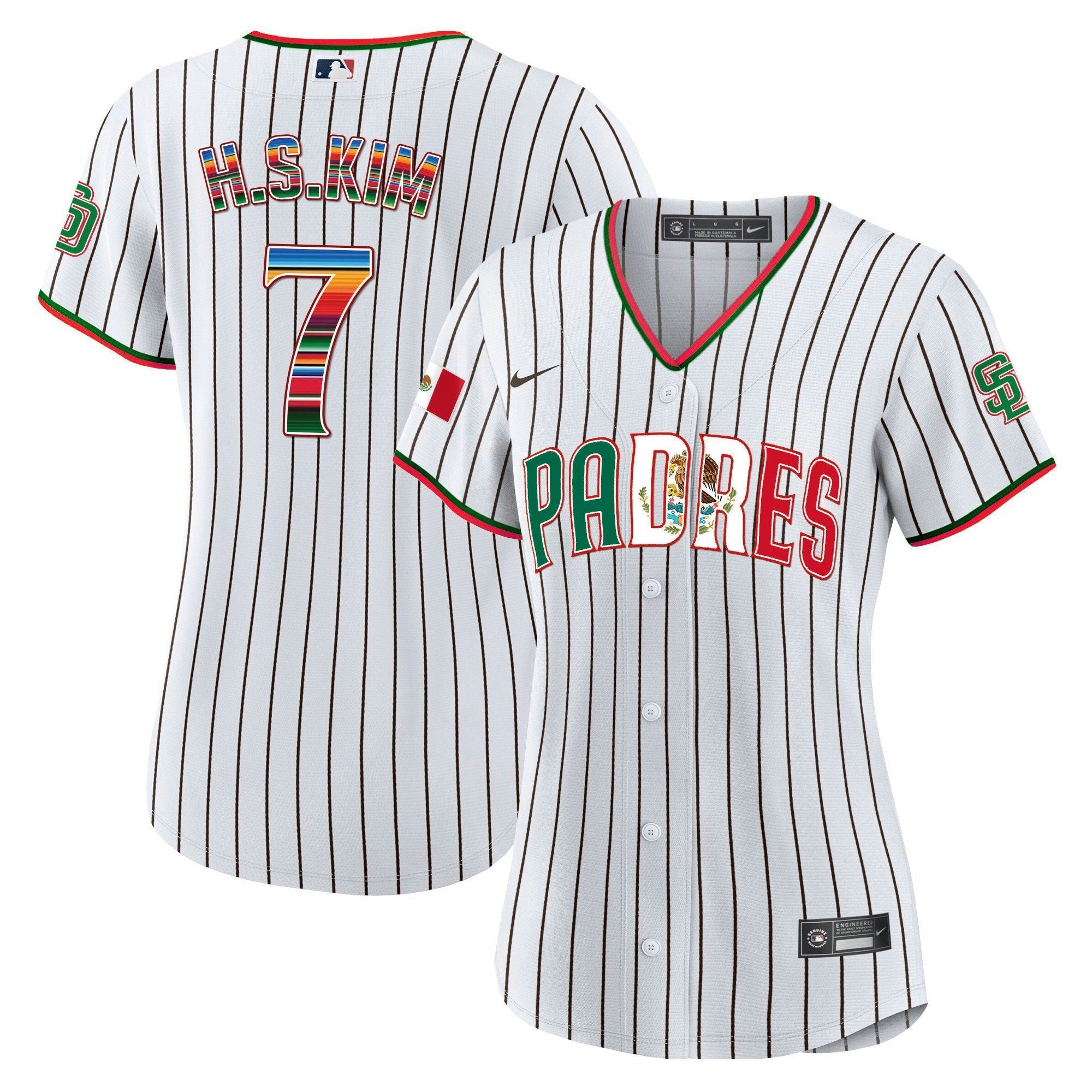 Camisa MLB Women’s San Diego Mexico Cool Base Limited Jersey V2