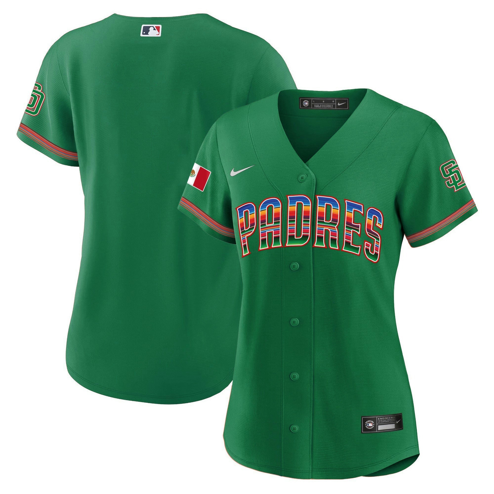 Camisa MLB Women’s San Diego Mexico Cool Base Limited Jersey