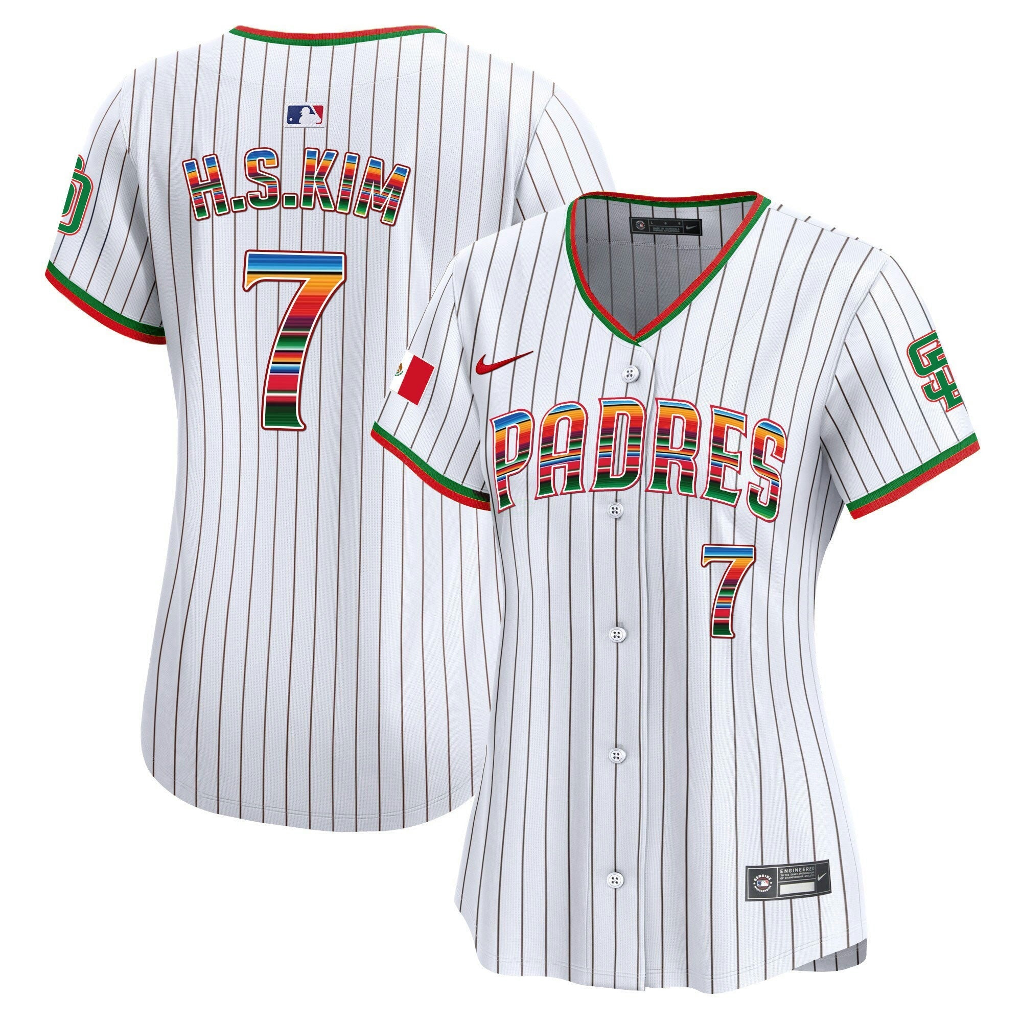 Camisa MLB Women’s San Diego Mexico Premier Limited Jersey