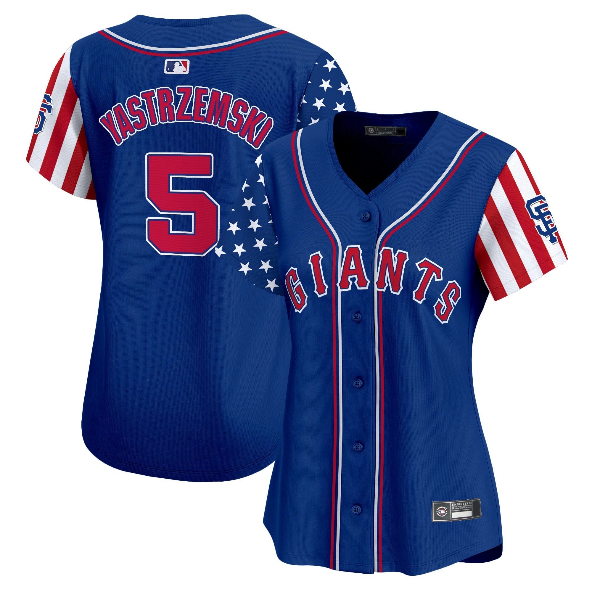 Camisa MLB Women’s San Francisco 2025 Independence Day Vapor Premier Limited Jersey