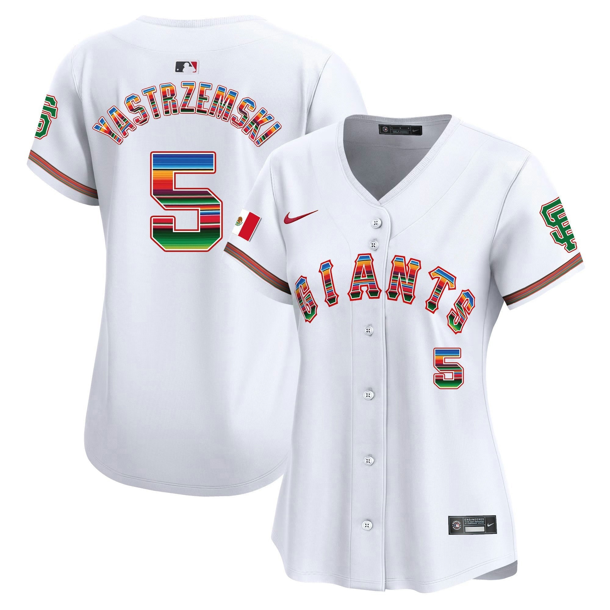 Camisa MLB Women’s San Francisco Mexico Vapor Premier Limited Jersey