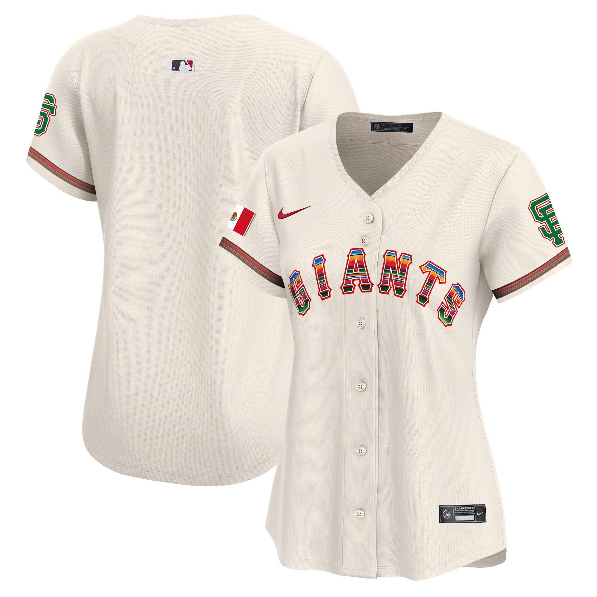 Camisa MLB Women’s San Francisco Mexico Vapor Premier Limited Jersey