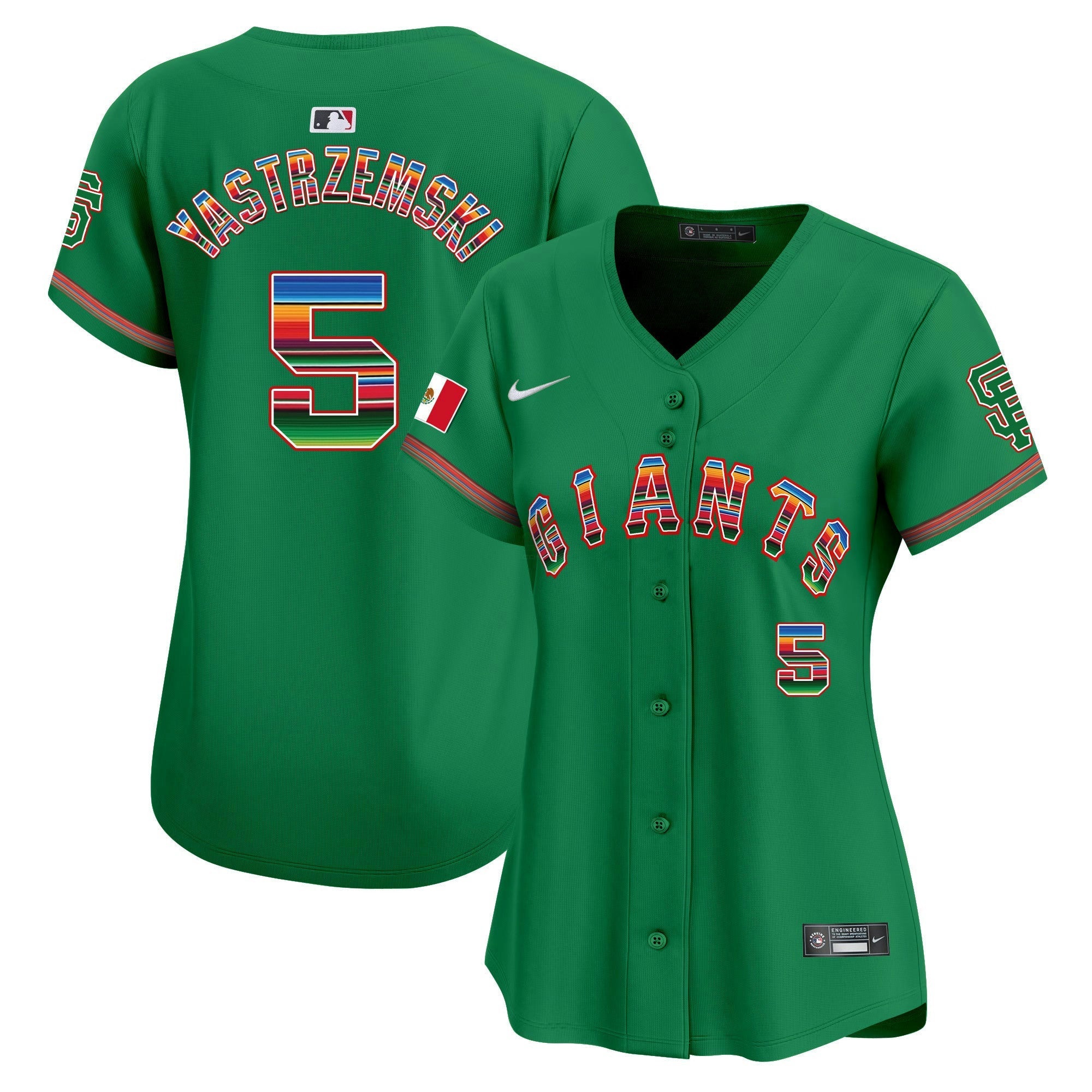 Camisa MLB Women’s San Francisco Mexico Vapor Premier Limited Jersey