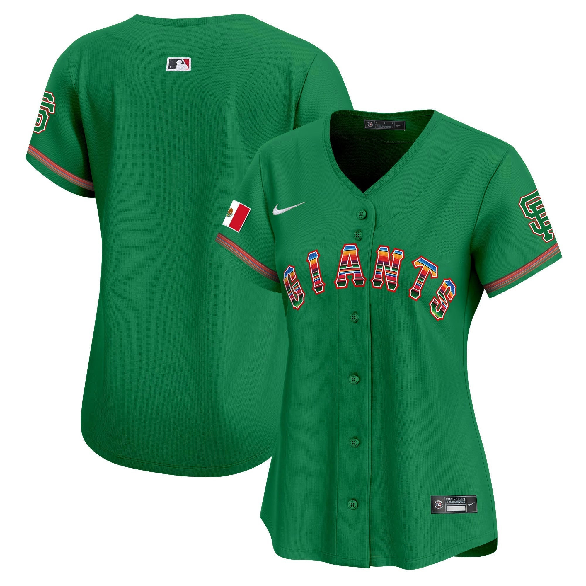 Camisa MLB Women’s San Francisco Mexico Vapor Premier Limited Jersey