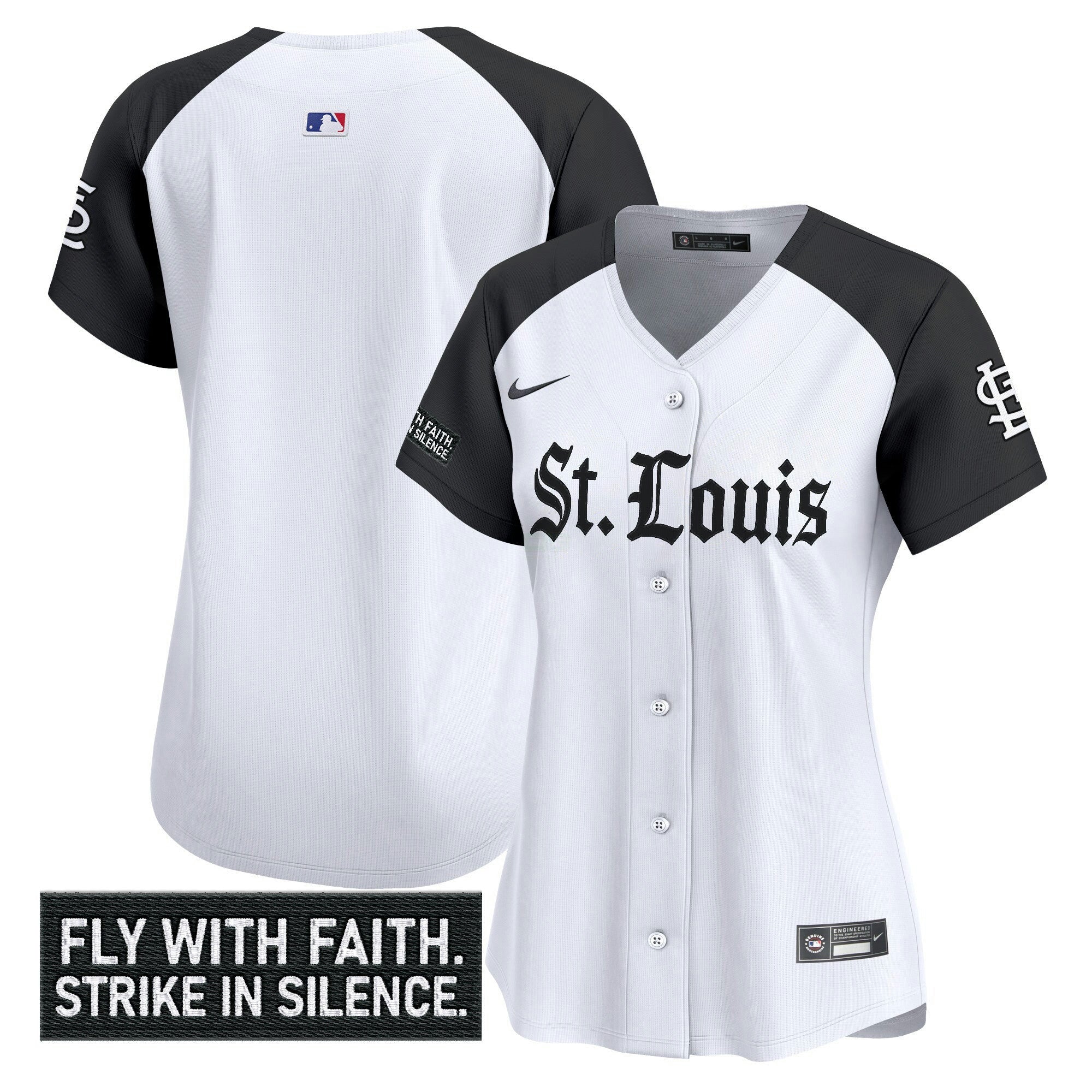 Camisa MLB Women’s St. Louis ‘Gothic Legacy Edition’ Vapor Premier Limited Jersey