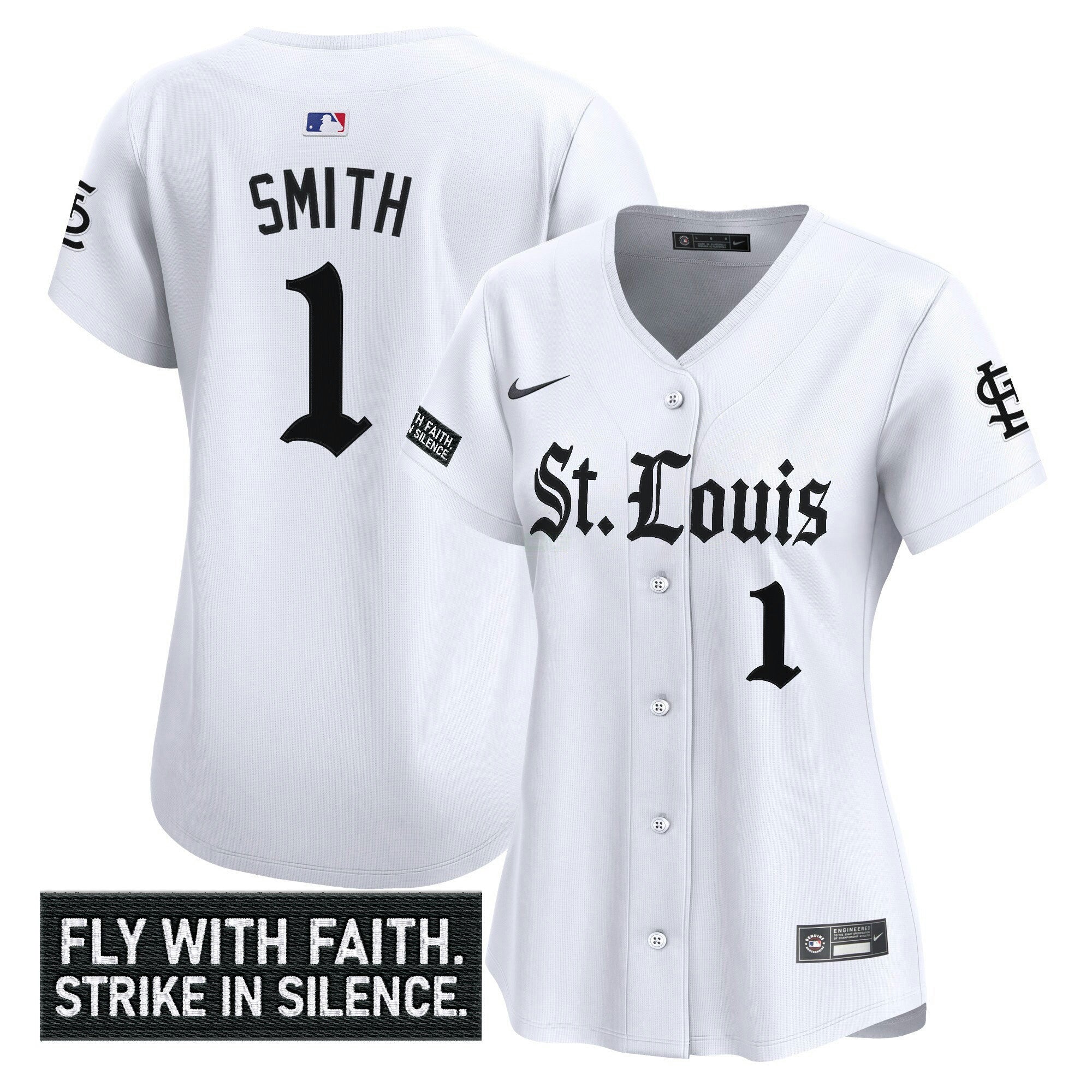 Camisa MLB Women’s St. Louis ‘Gothic Legacy Edition’ Vapor Premier Limited Jersey