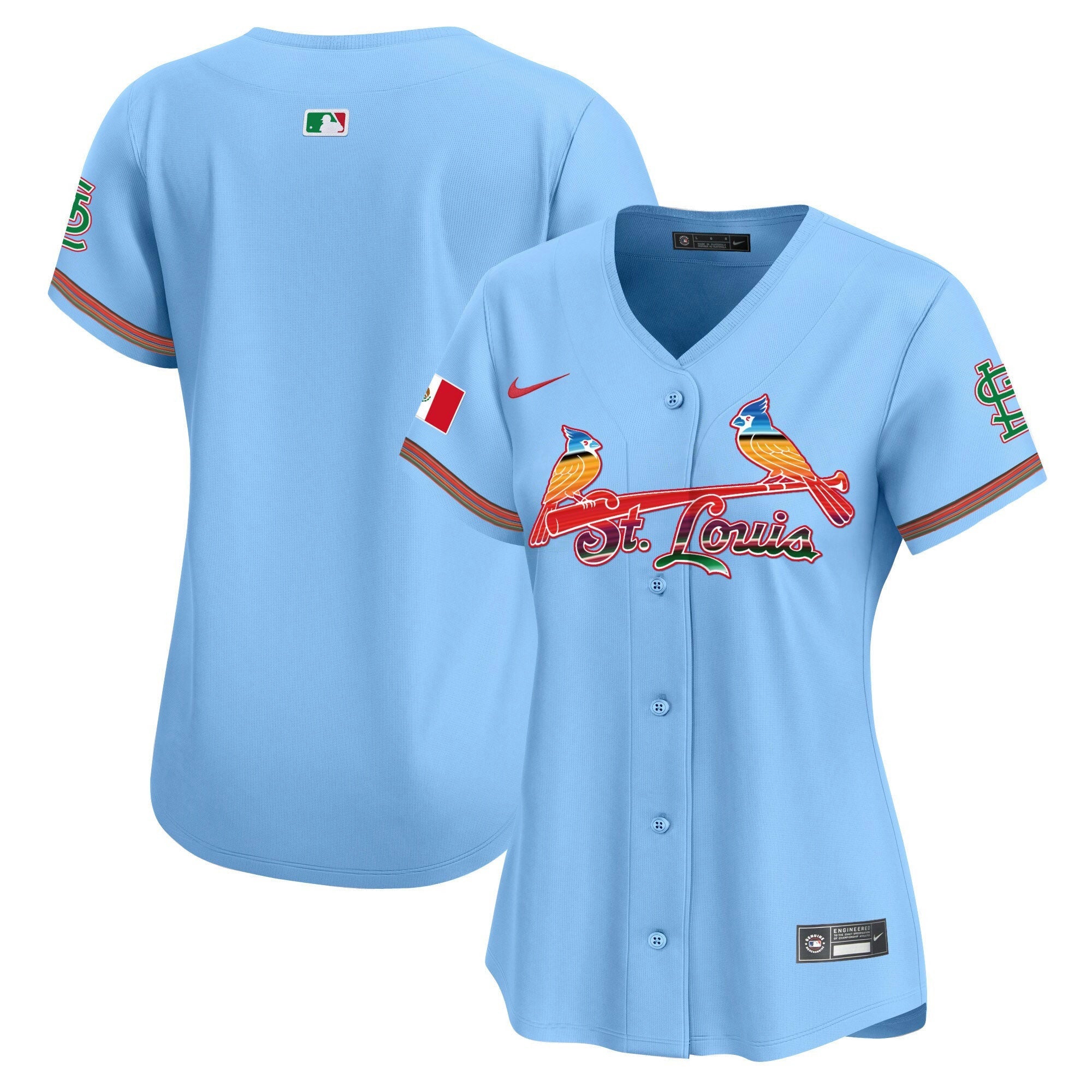 Camisa MLB Women’s St. Louis Mexico Vapor Premier Limited Jersey