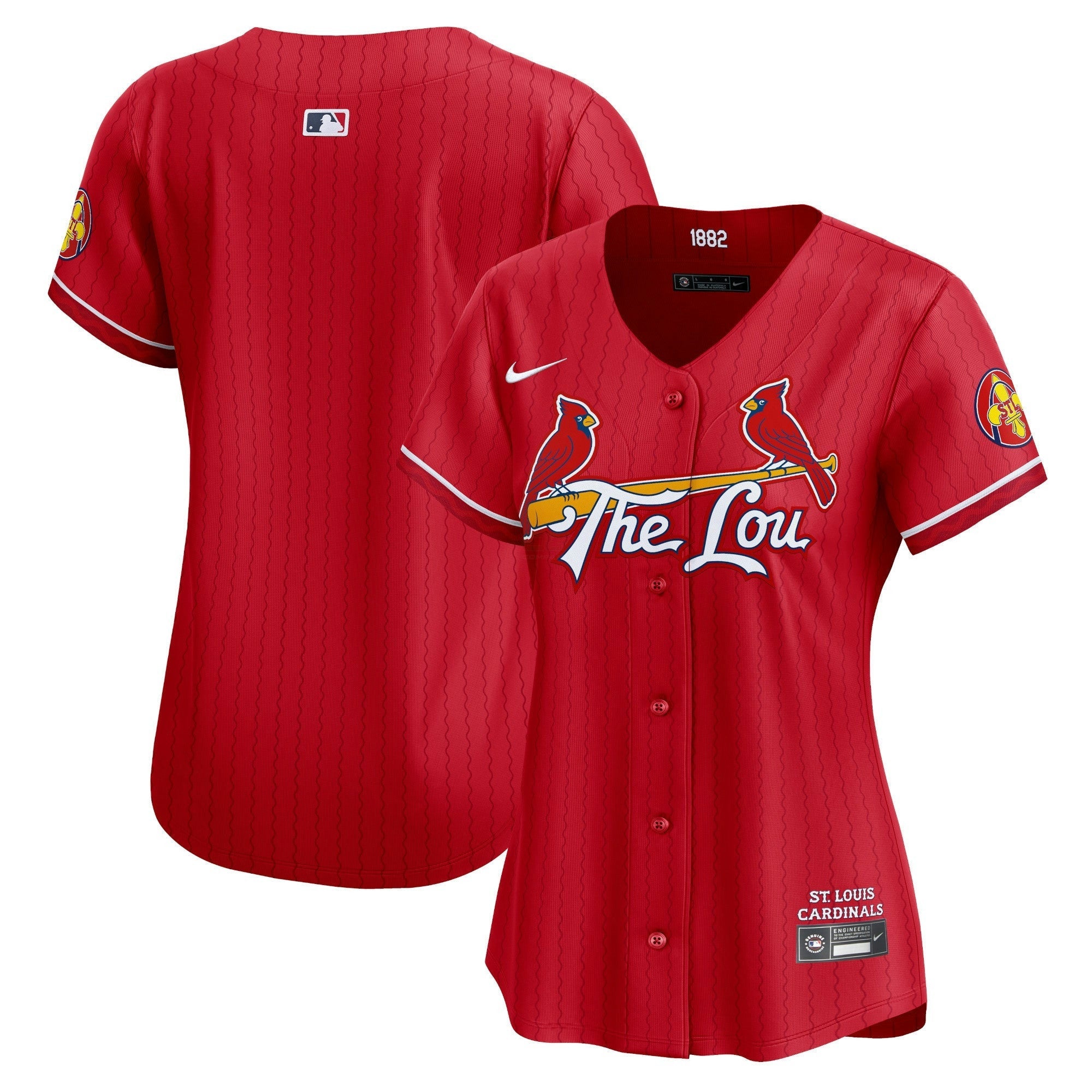 Camisa MLB Women’s St. Louis Red 2024 City Connect Vapor Premier Limited Jersey