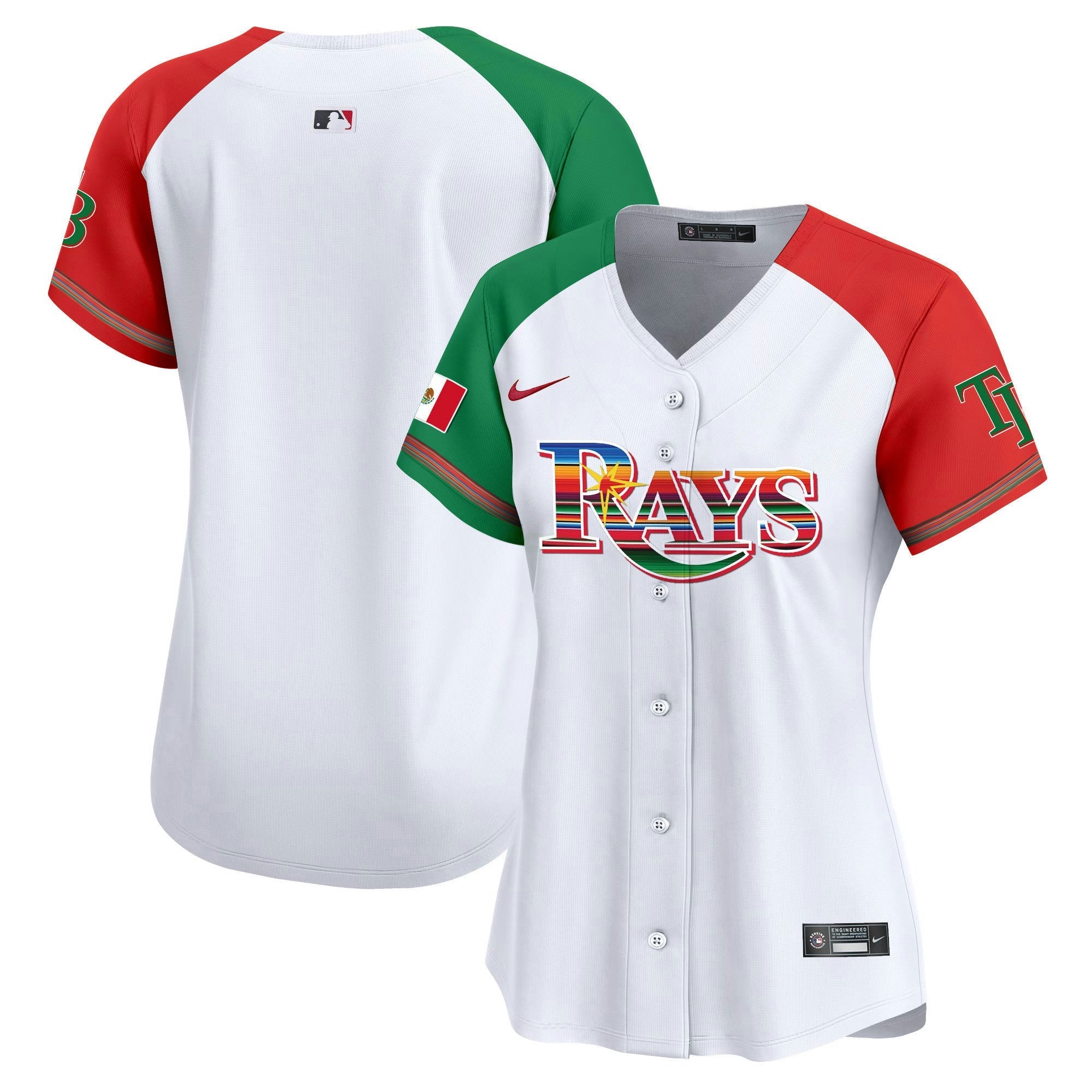 Camisa MLB Women’s Tampa Bay Mexico Vapor Premier Limited Jersey