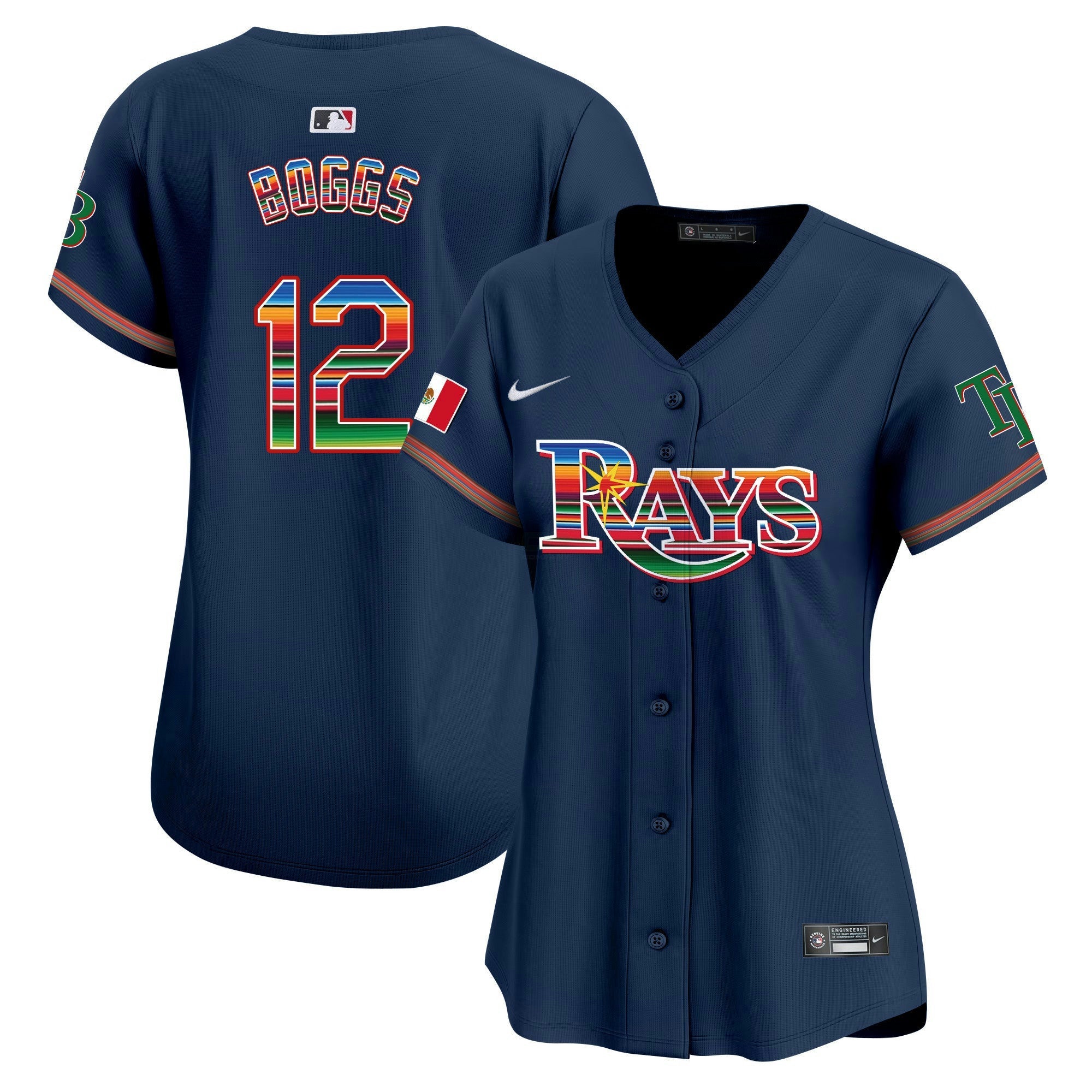 Camisa MLB Women’s Tampa Bay Mexico Vapor Premier Limited Jersey
