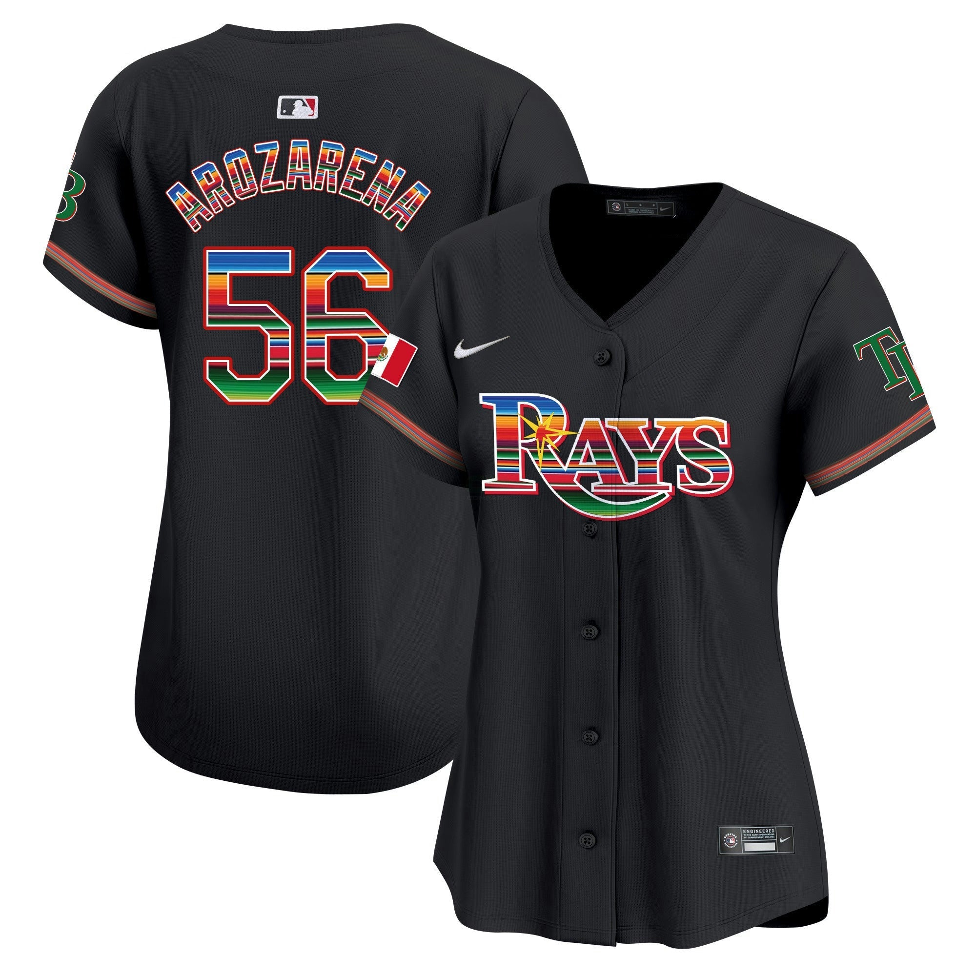 Camisa MLB Women’s Tampa Bay Mexico Vapor Premier Limited Jersey