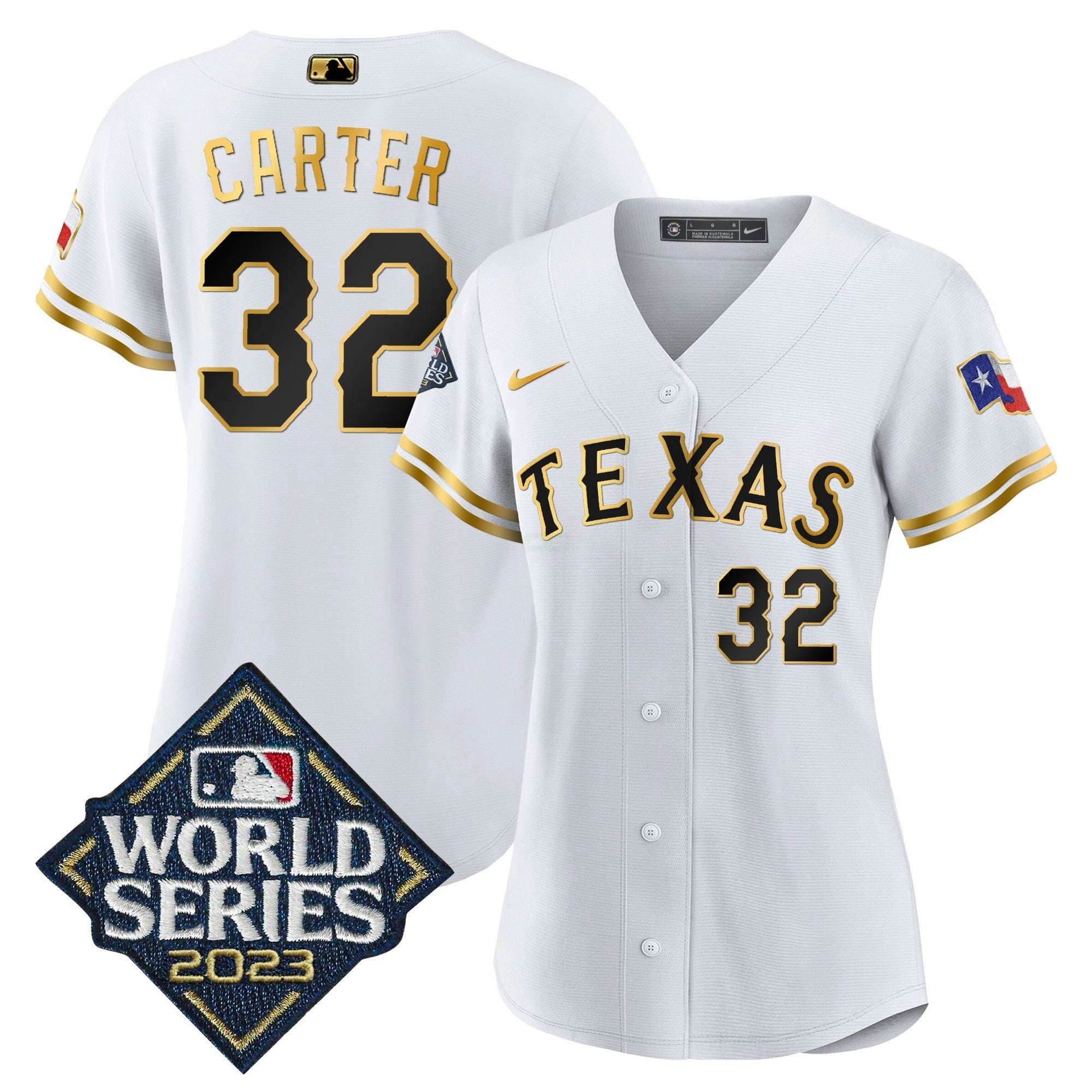 Camisa MLB Women’s Texas 2023 World Series Jersey
