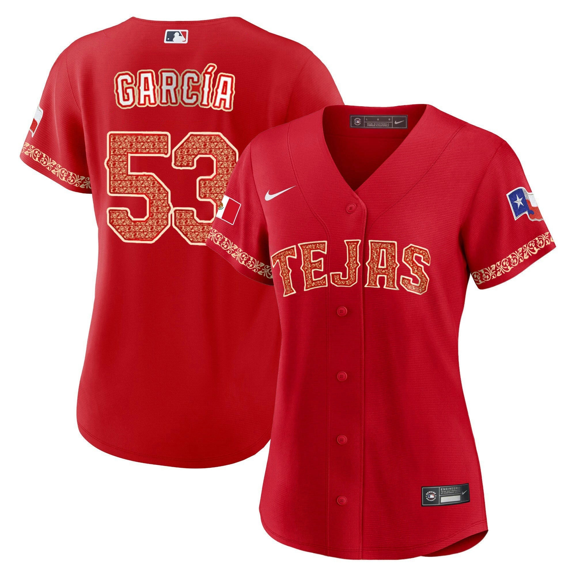 Camisa MLB Women’s Texas Mexican Jersey