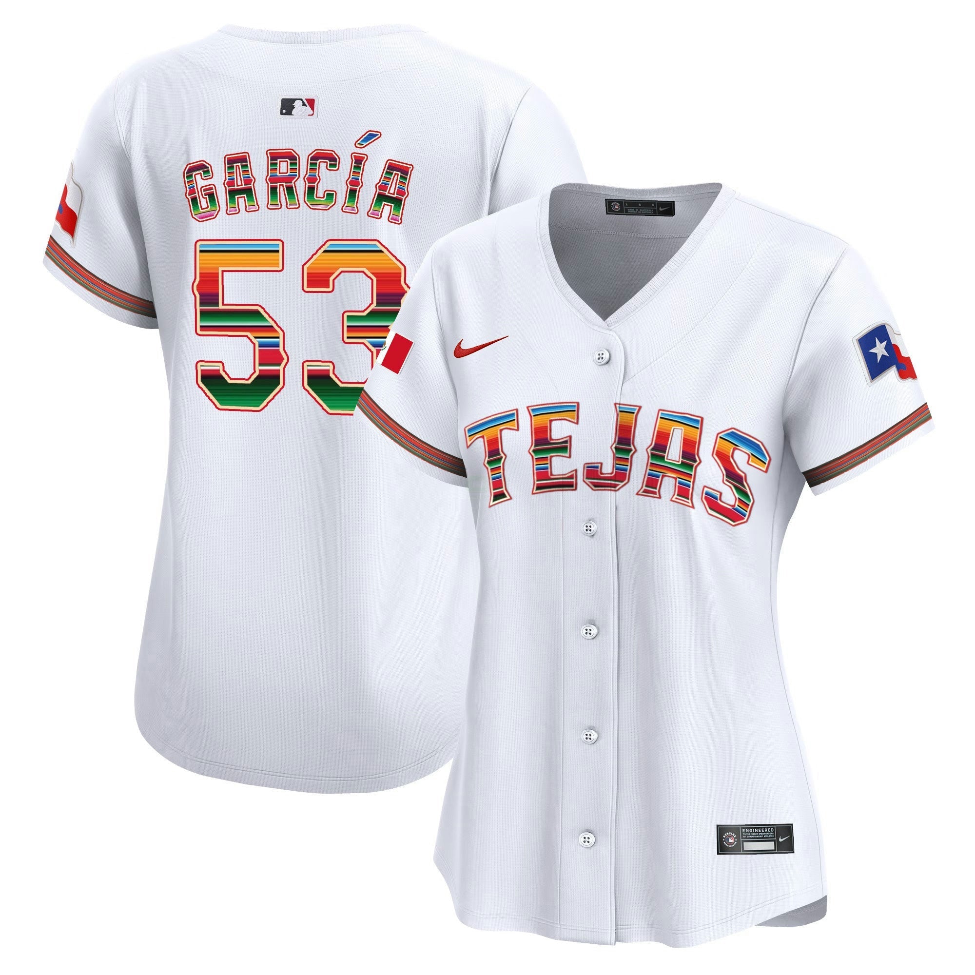 Camisa MLB Women’s Texas Mexico Vapor Premier Limited Jersey