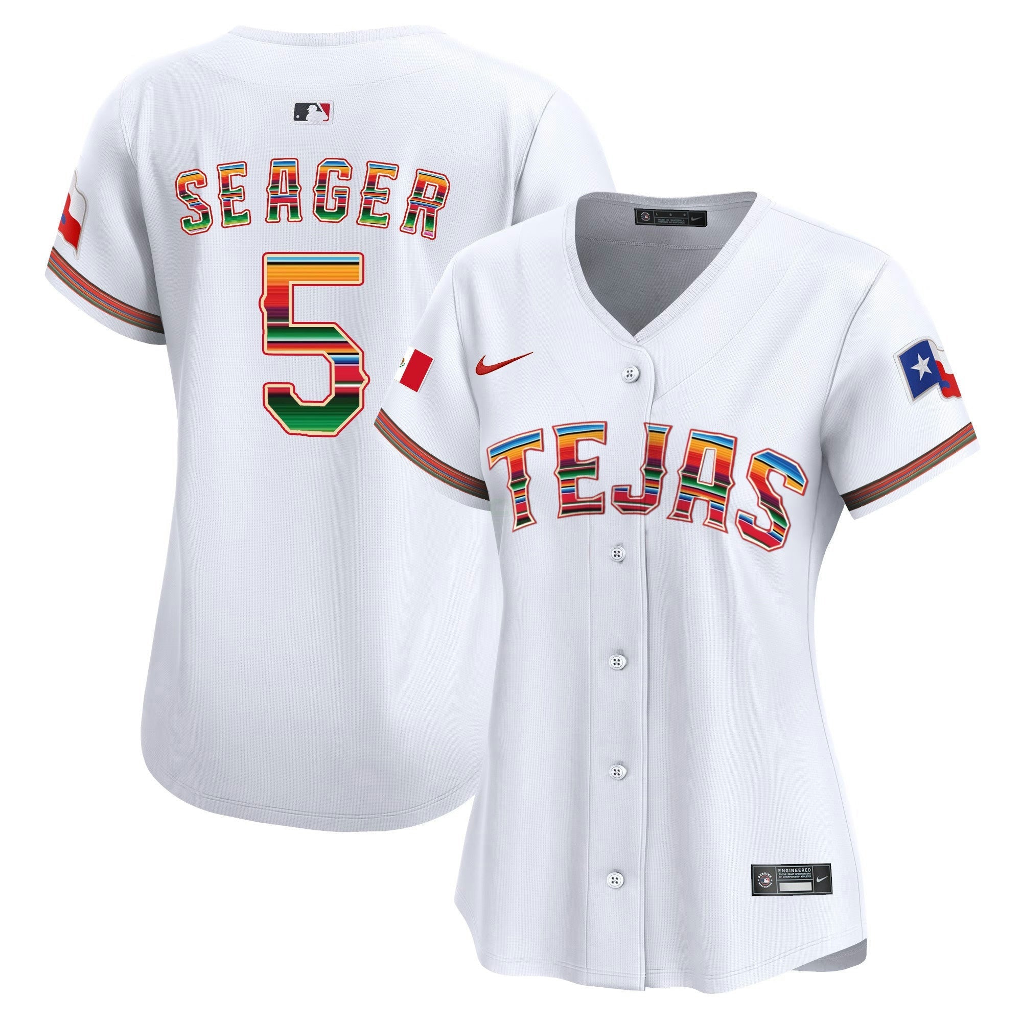 Camisa MLB Women’s Texas Mexico Vapor Premier Limited Jersey