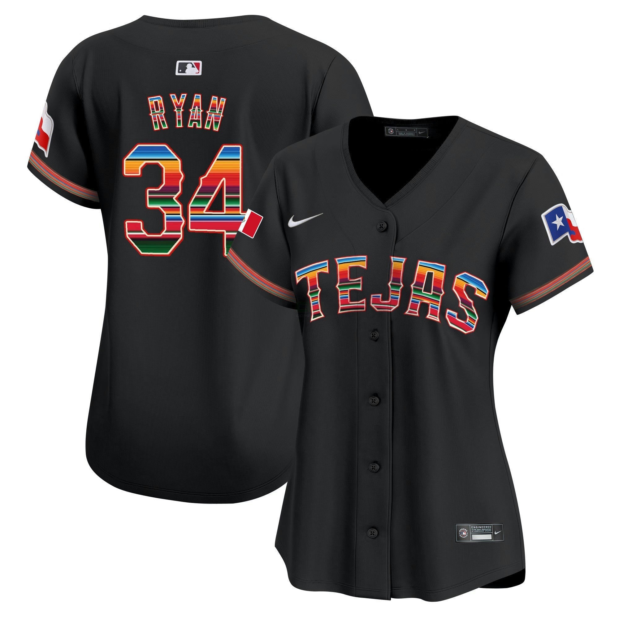 Camisa MLB Women’s Texas Mexico Vapor Premier Limited Jersey