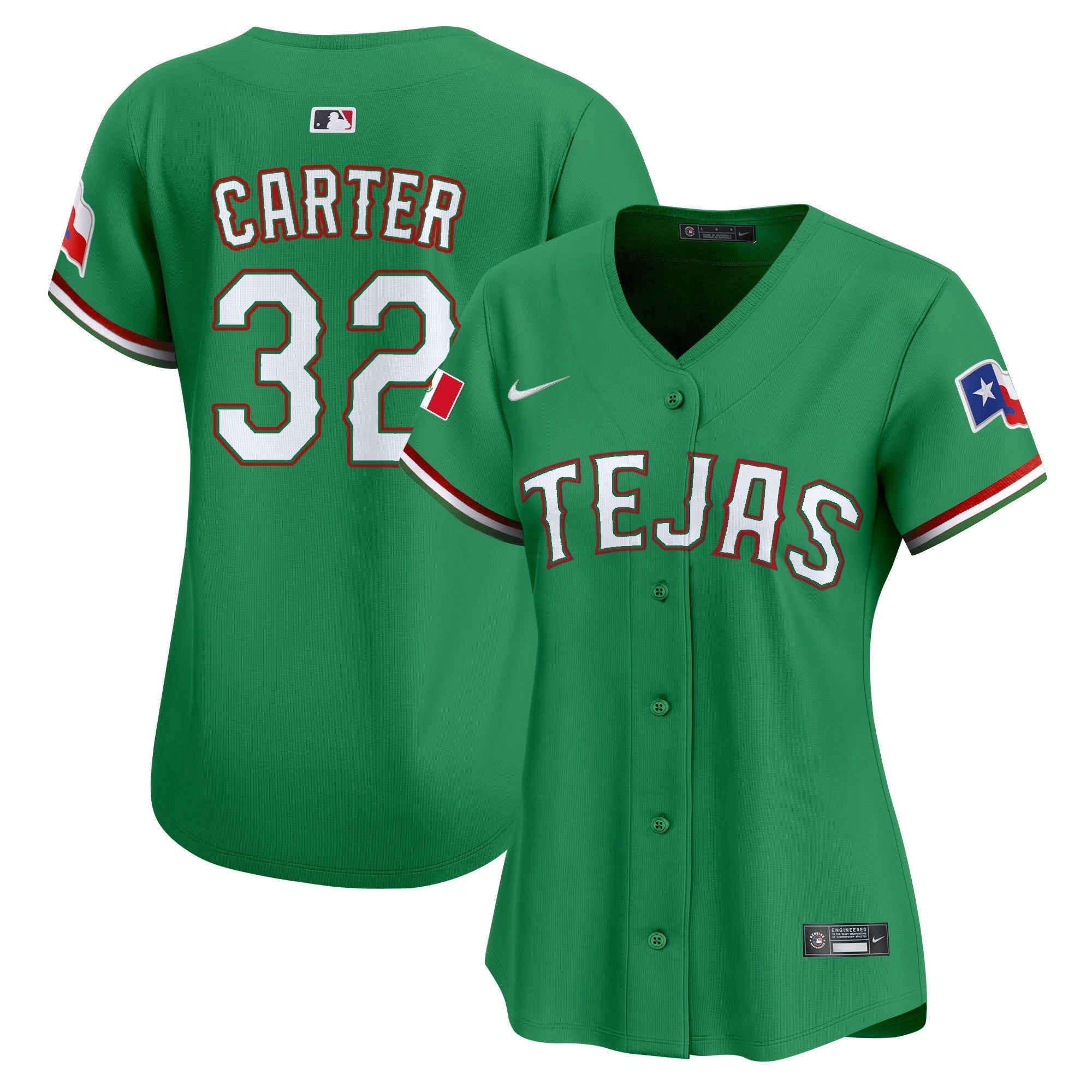 Camisa MLB Women’s Texas Mexico Vapor Premier Limited Jersey