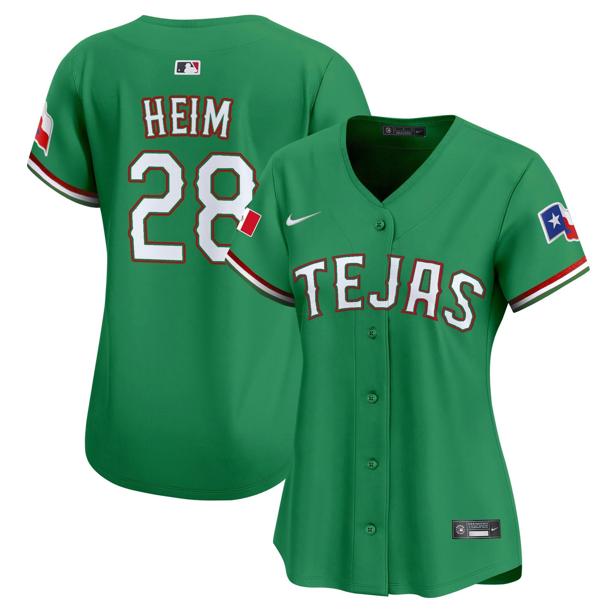 Camisa MLB Women’s Texas Mexico Vapor Premier Limited Jersey