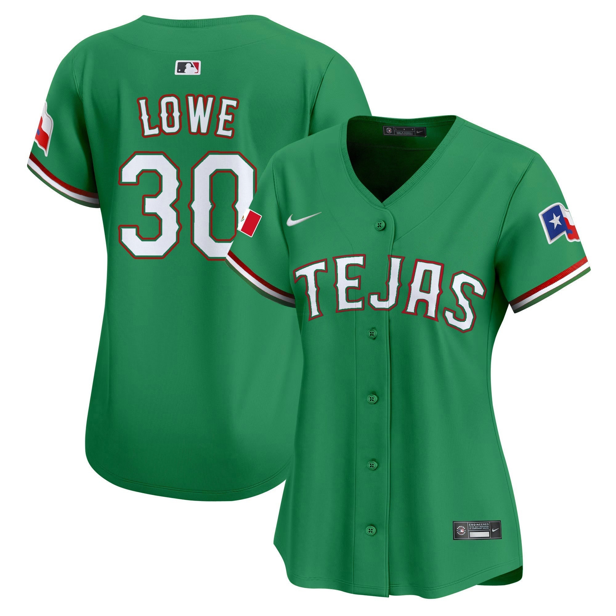 Camisa MLB Women’s Texas Mexico Vapor Premier Limited Jersey