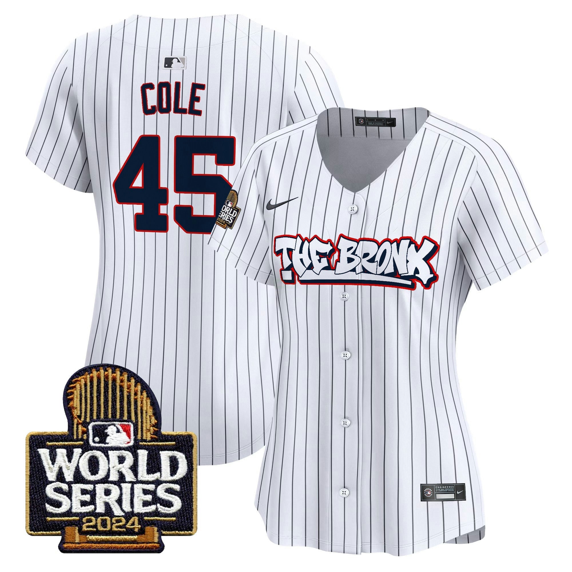 Camisa MLB Women’s The Bronx 2024 World Series Vapor Premier Limited Jersey