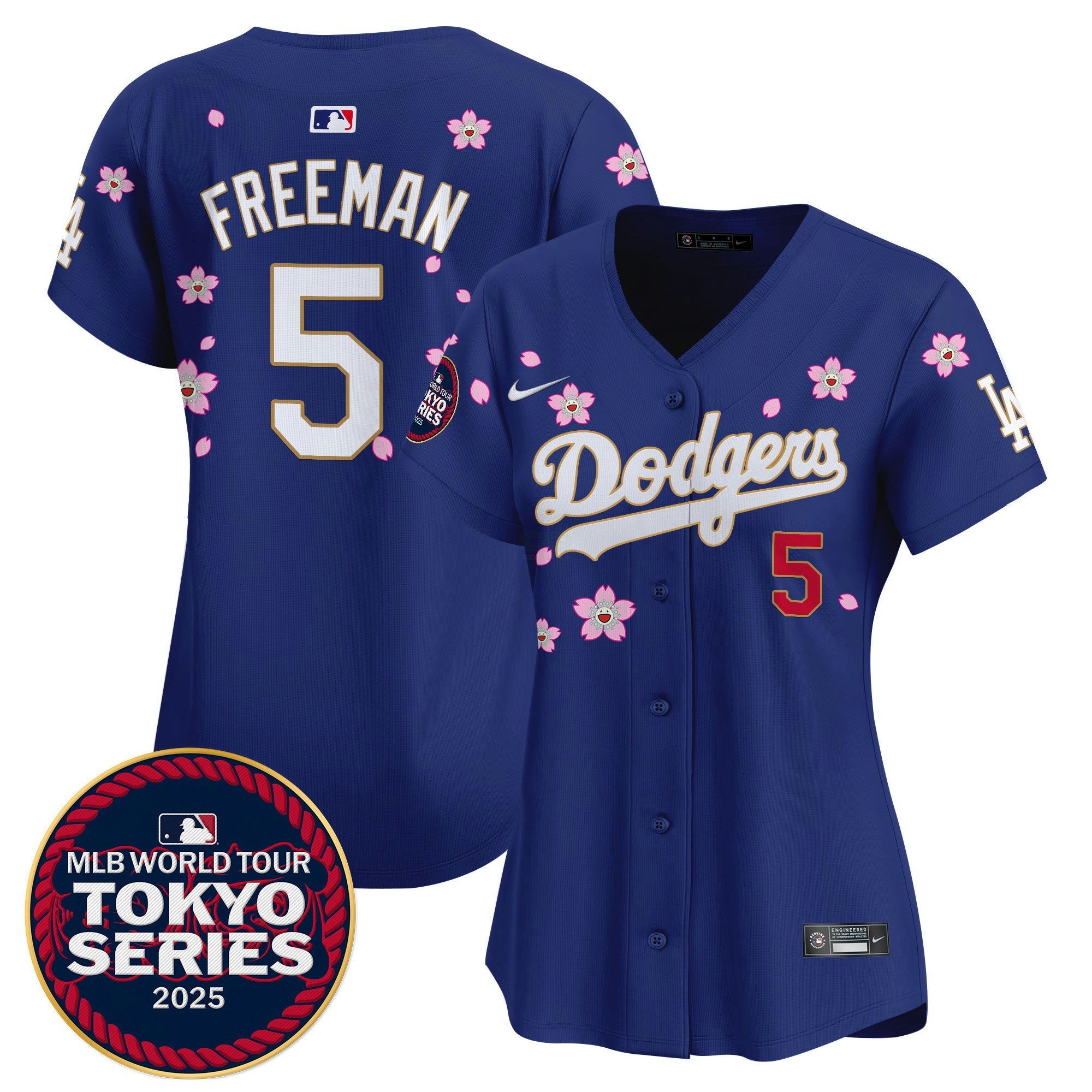 Camisa MLB Women’s Tokyo Series 2025 Dourada Trim Vapor Premier Limited Jersey V2 – Stitched