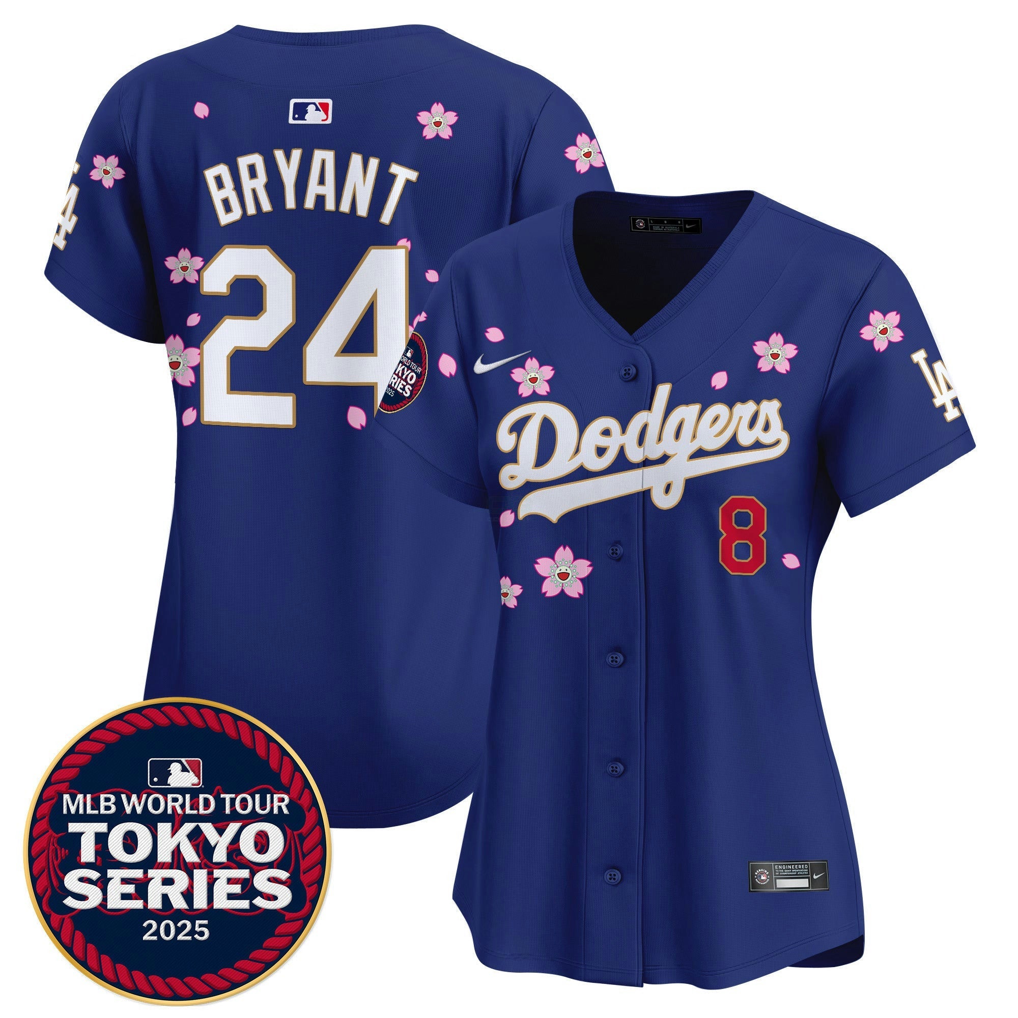 Camisa MLB Women’s Tokyo Series 2025 Dourada Trim Vapor Premier Limited Jersey V2 – Stitched