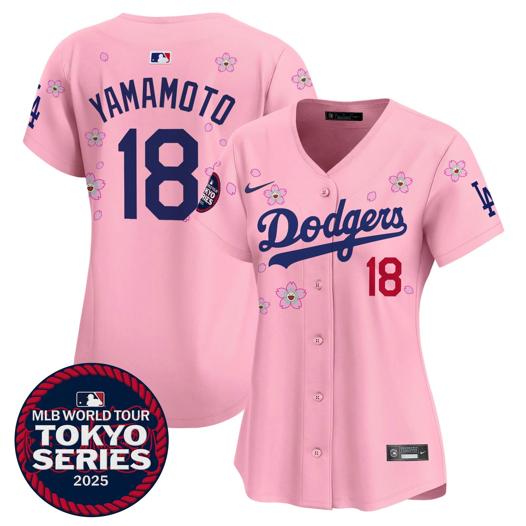 Camisa MLB Women’s Tokyo Series 2025 Vapor Premier Limited Jersey – Stitched