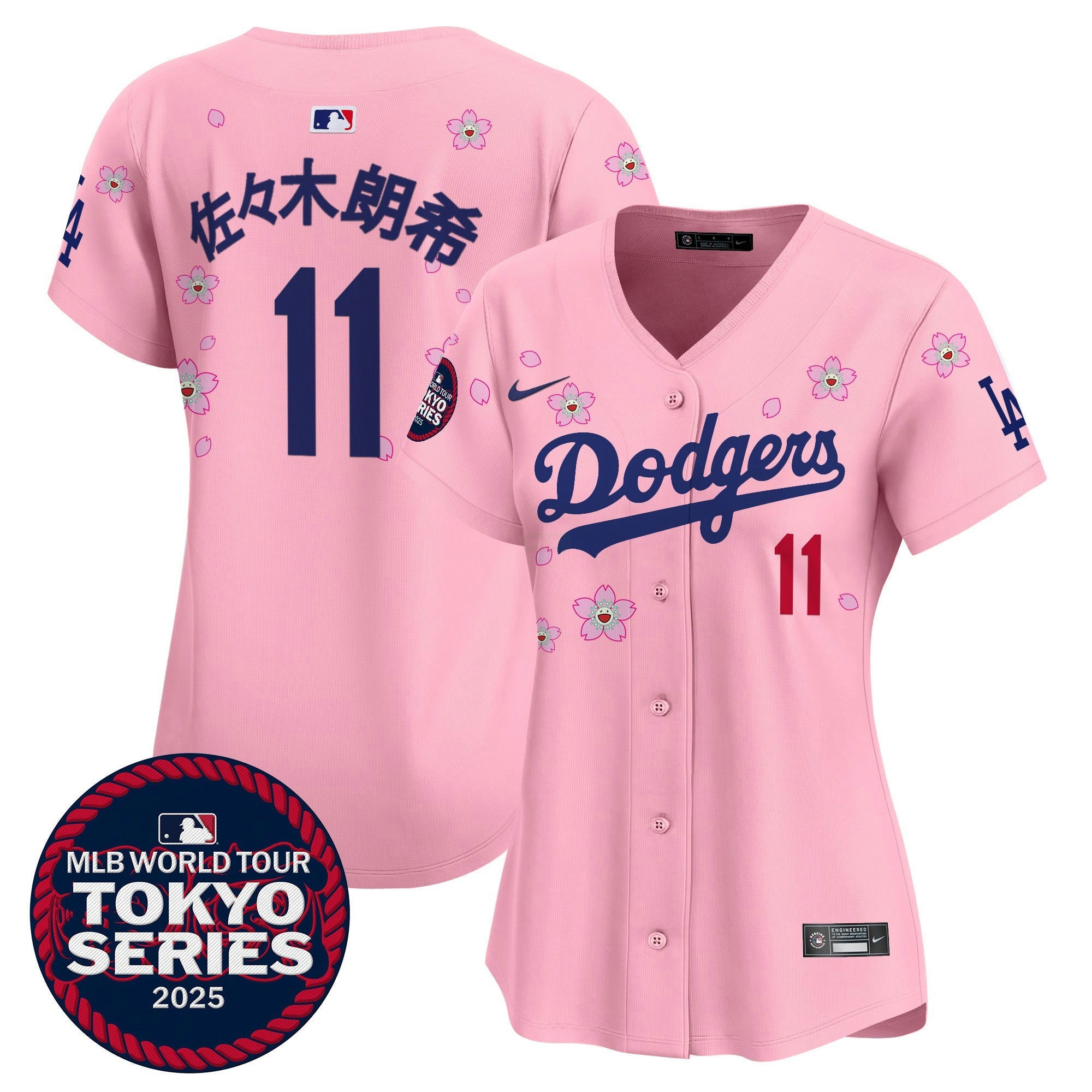 Camisa MLB Women’s Tokyo Series 2025 Vapor Premier Limited Jersey – Stitched