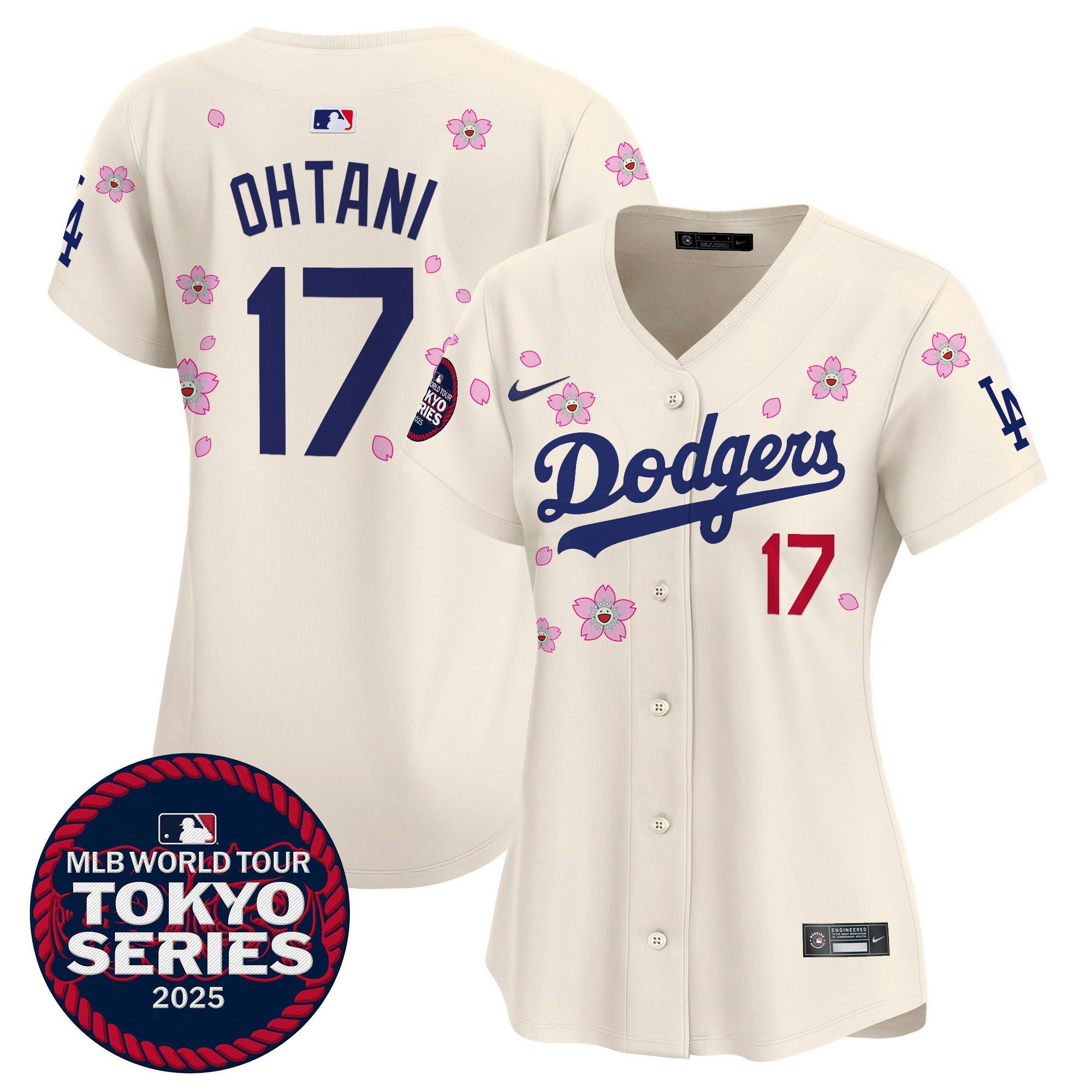 Camisa MLB Women’s Tokyo Series 2025 Vapor Premier Limited Jersey – Stitched
