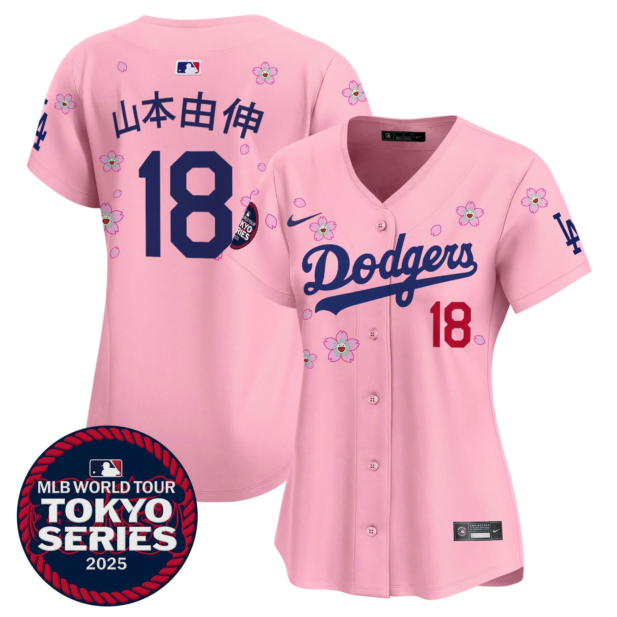 Camisa MLB Women’s Tokyo Series 2025 Vapor Premier Limited Jersey V2 – Stitched