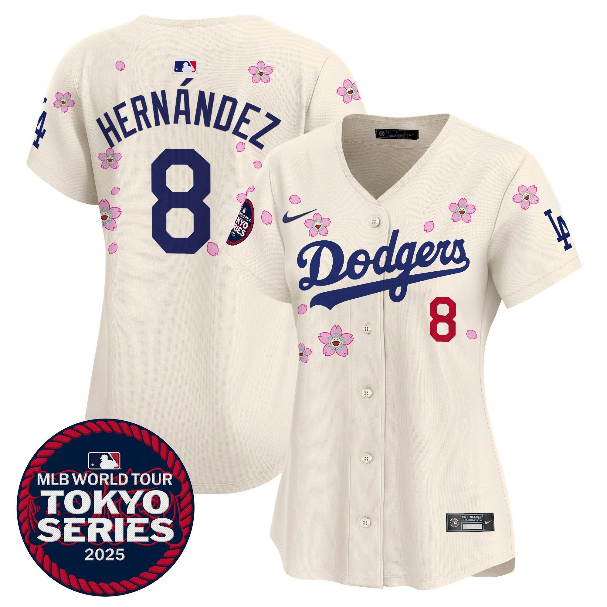 Camisa MLB Women’s Tokyo Series 2025 Vapor Premier Limited Jersey V2 – Stitched