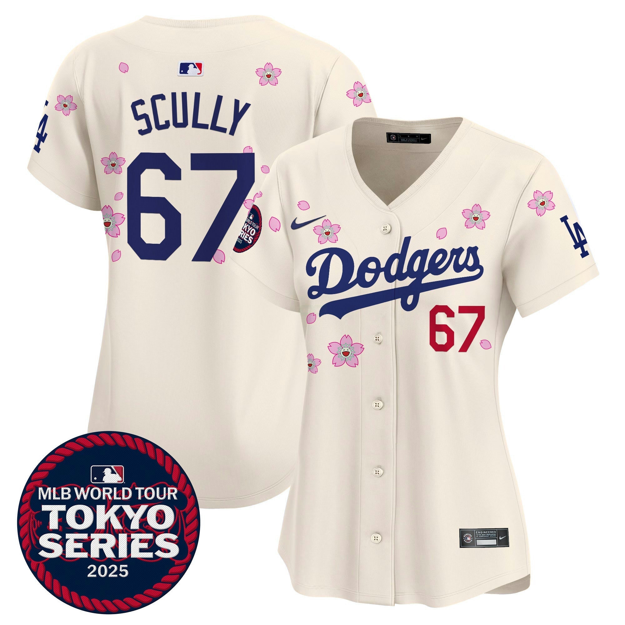 Camisa MLB Women’s Tokyo Series 2025 Vapor Premier Limited Jersey V2 – Stitched