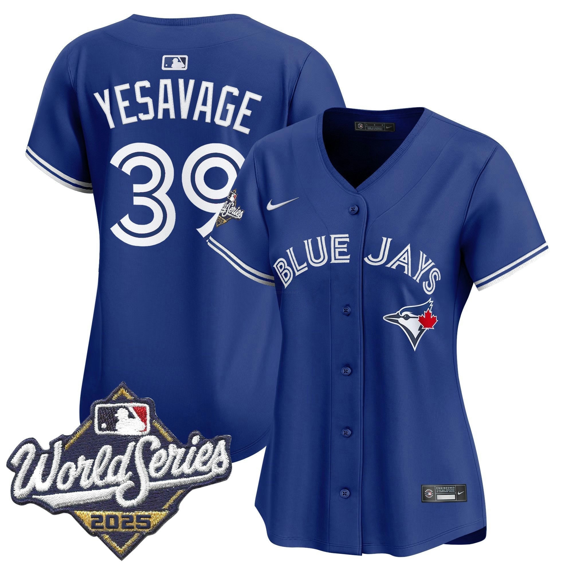 Camisa MLB Women’s Toronto 2025 World Series Vapor Premier Limited Jersey
