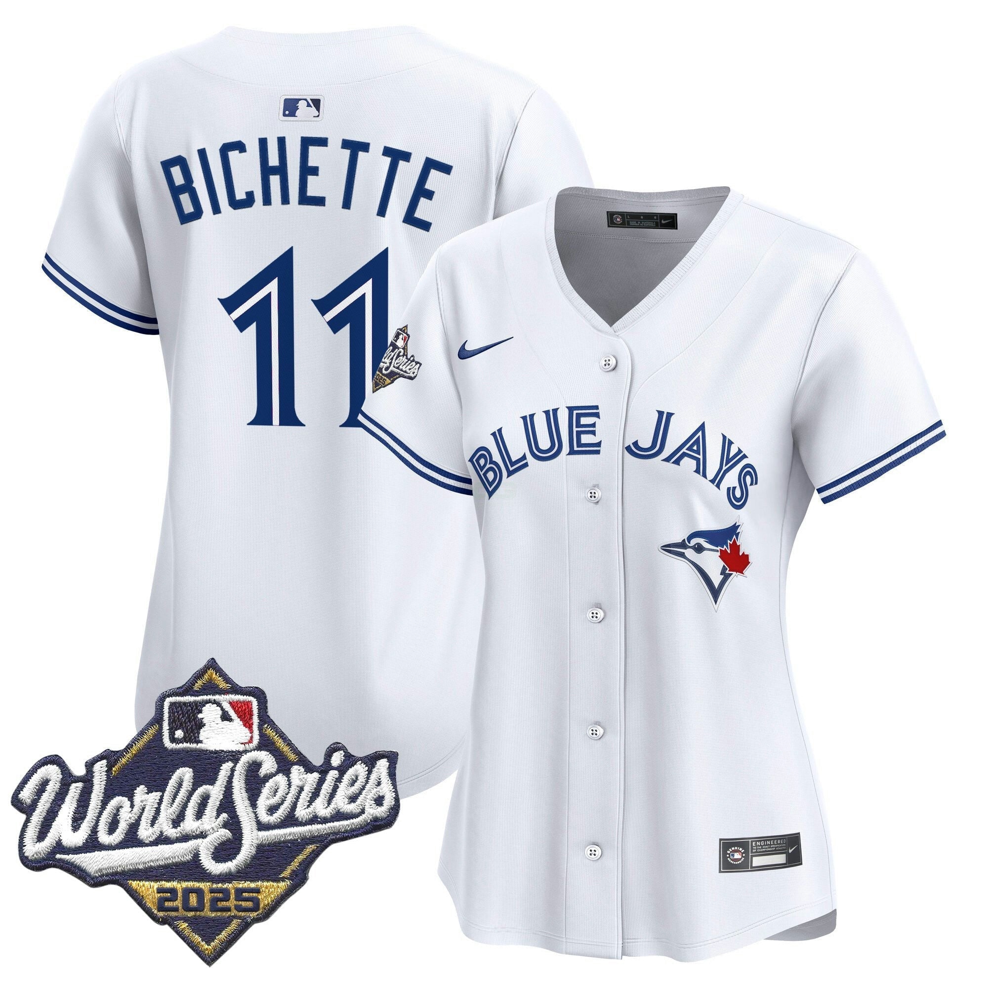 Camisa MLB Women’s Toronto 2025 World Series Vapor Premier Limited Jersey