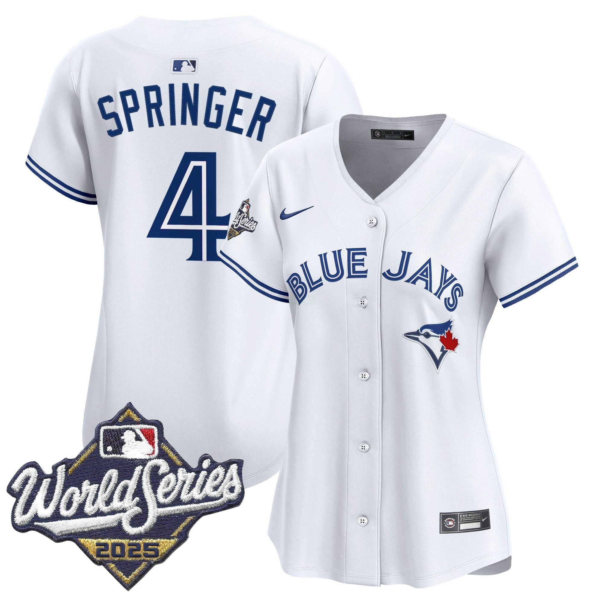Camisa MLB Women’s Toronto 2025 World Series Vapor Premier Limited Jersey