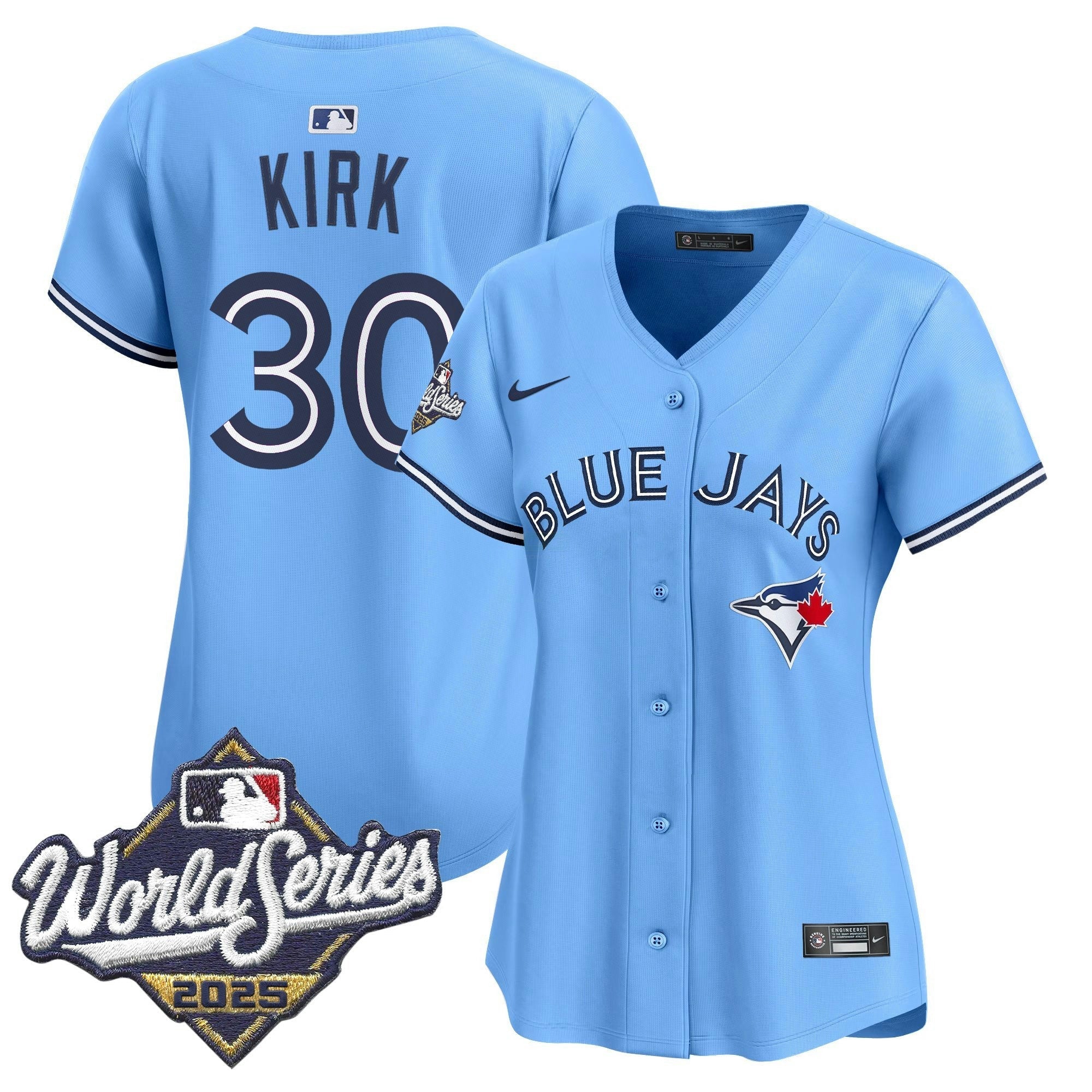 Camisa MLB Women’s Toronto 2025 World Series Vapor Premier Limited Jersey